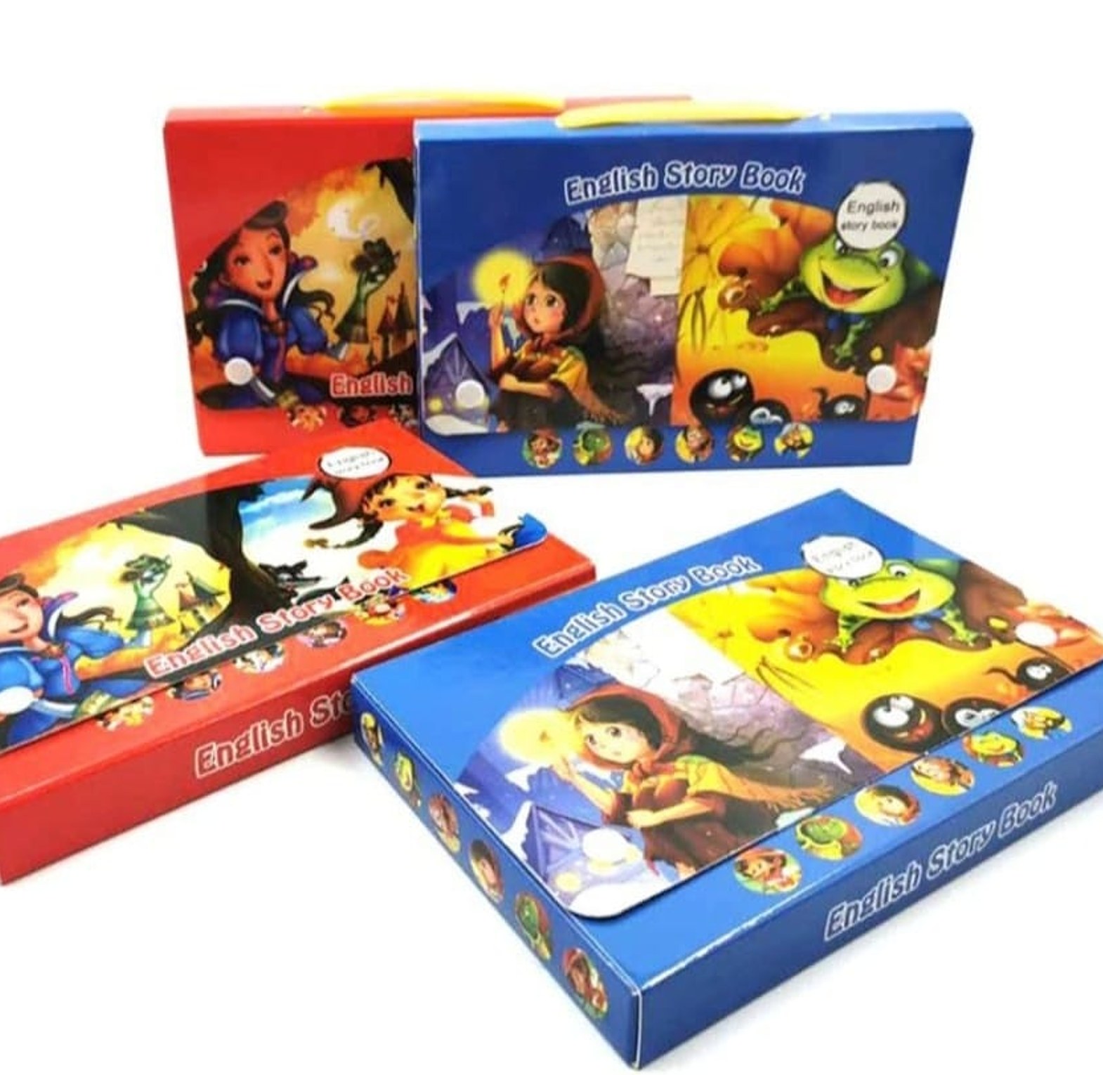 6 Pc Children’S Storybook Set, English Story Books Set image