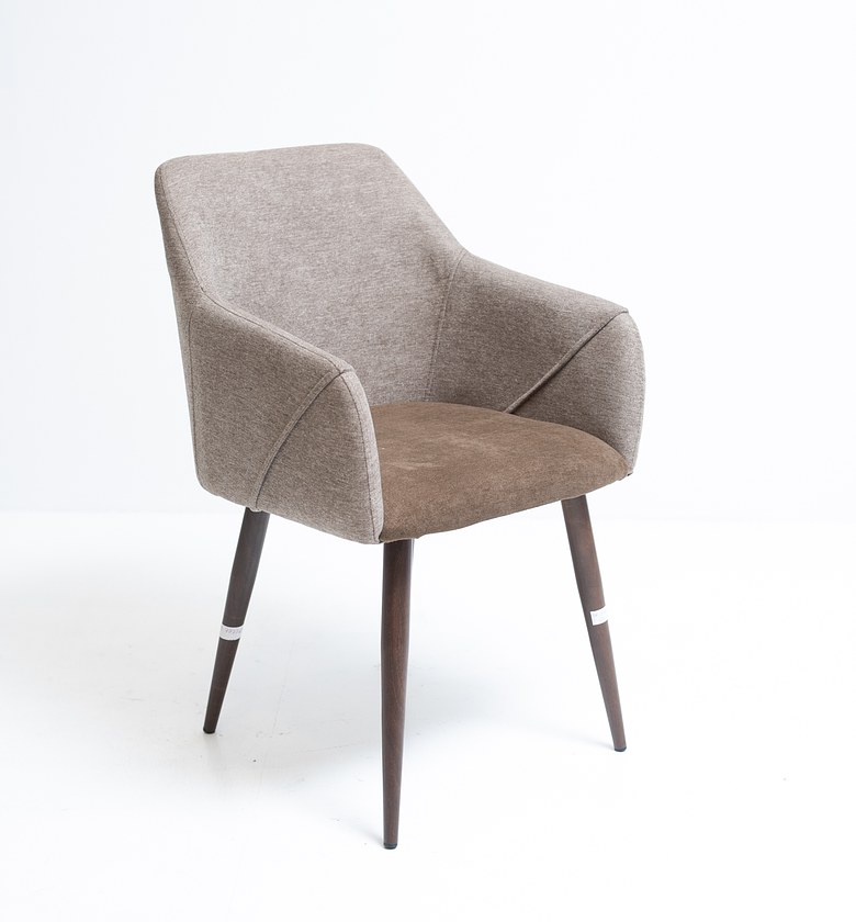 CHAIR DINING WITH 4 METAL LEGS image