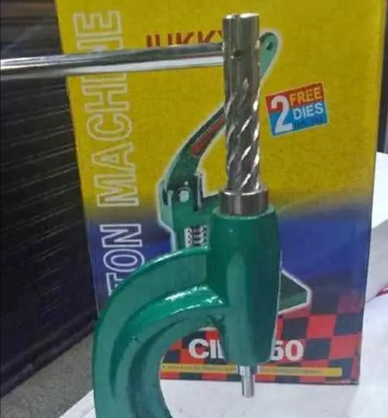 Button press machine  image