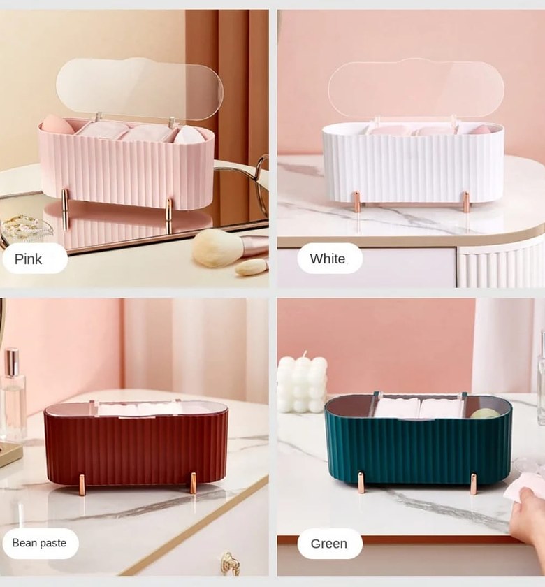 Dust-Proof Cosmetics Storage Box image