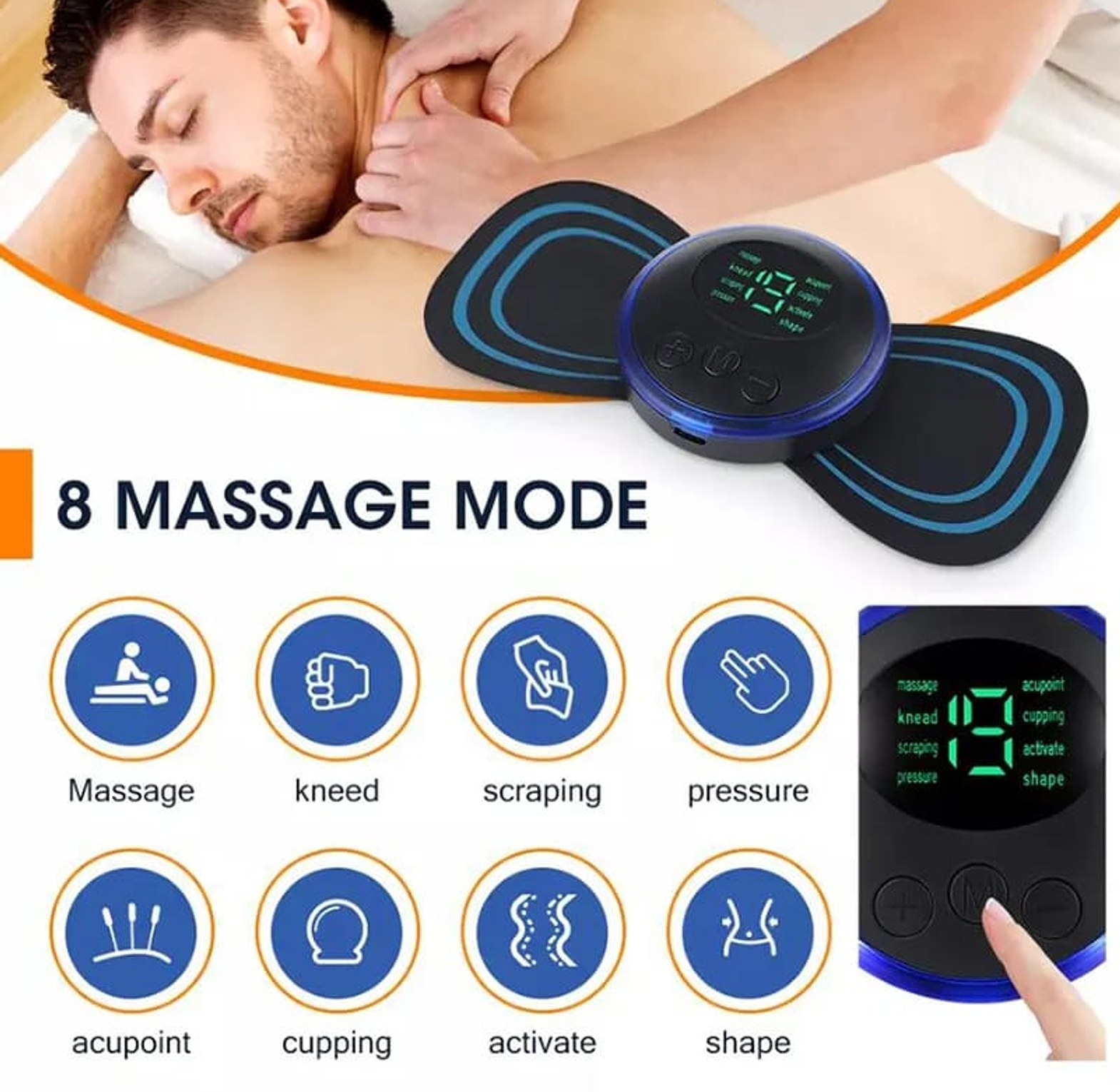 Mini Portable Body Massager image