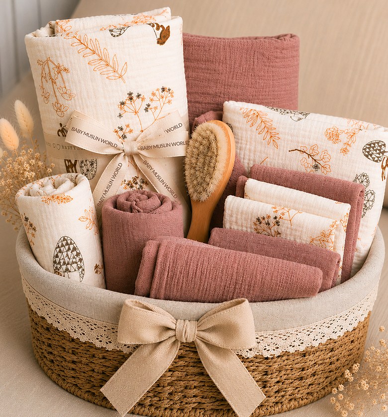 Cocoa Collection – Premium Newborn Essentials Gift Set image