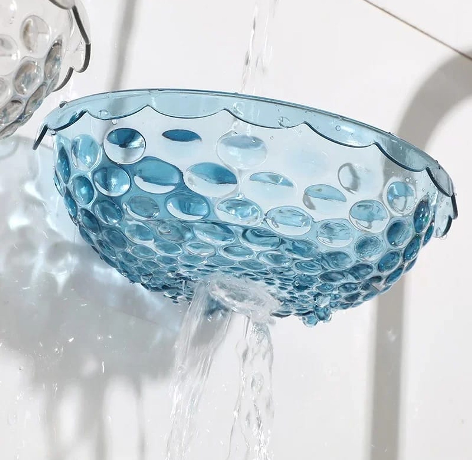 Transparent Acrylic Self-Adhesive Soap Dish image