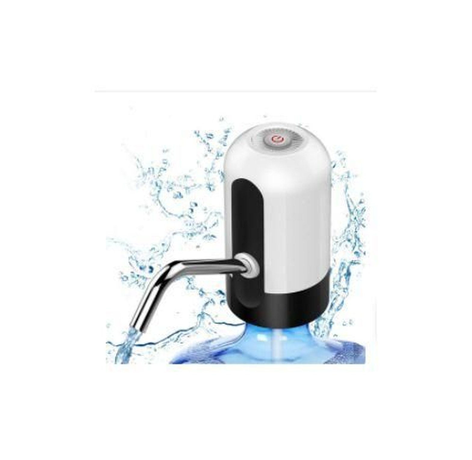 Electric Drinking Water Bottle Pump With USB Charging, Portable Water Jug Pump image