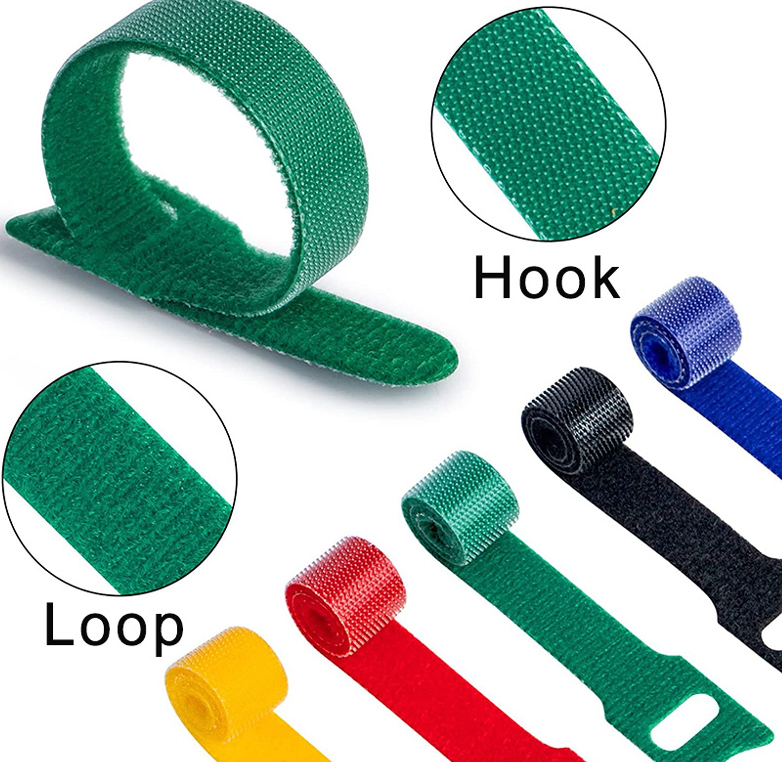 10 Piece Cable Organizer Ties Set image