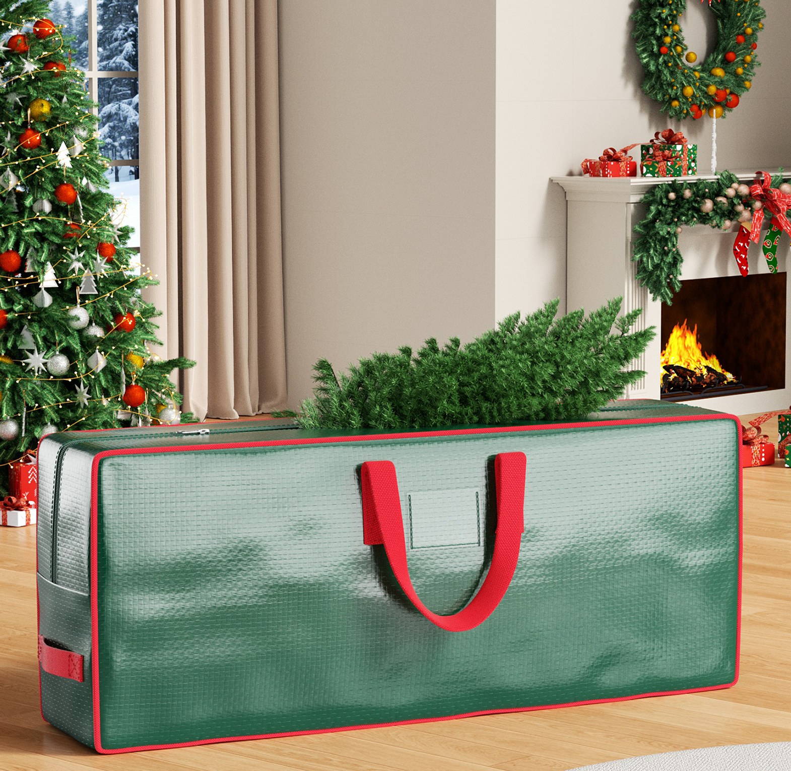 Heavy Duty Christmas Tree Storage Bag for Christmas Tree image