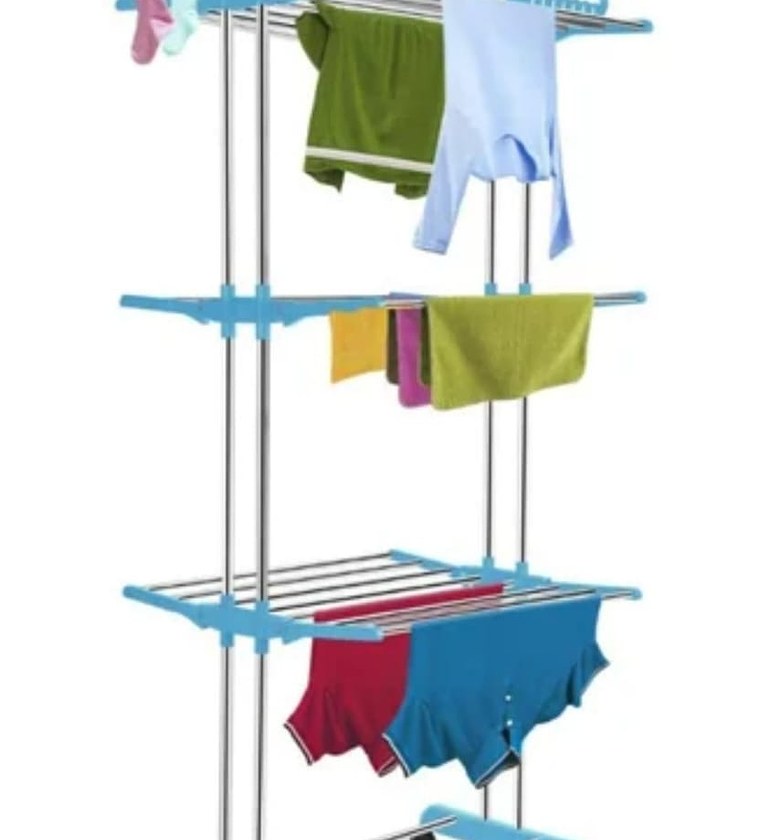 Clothes Drying Stand. 3-Tier Clothes Drying Rack image