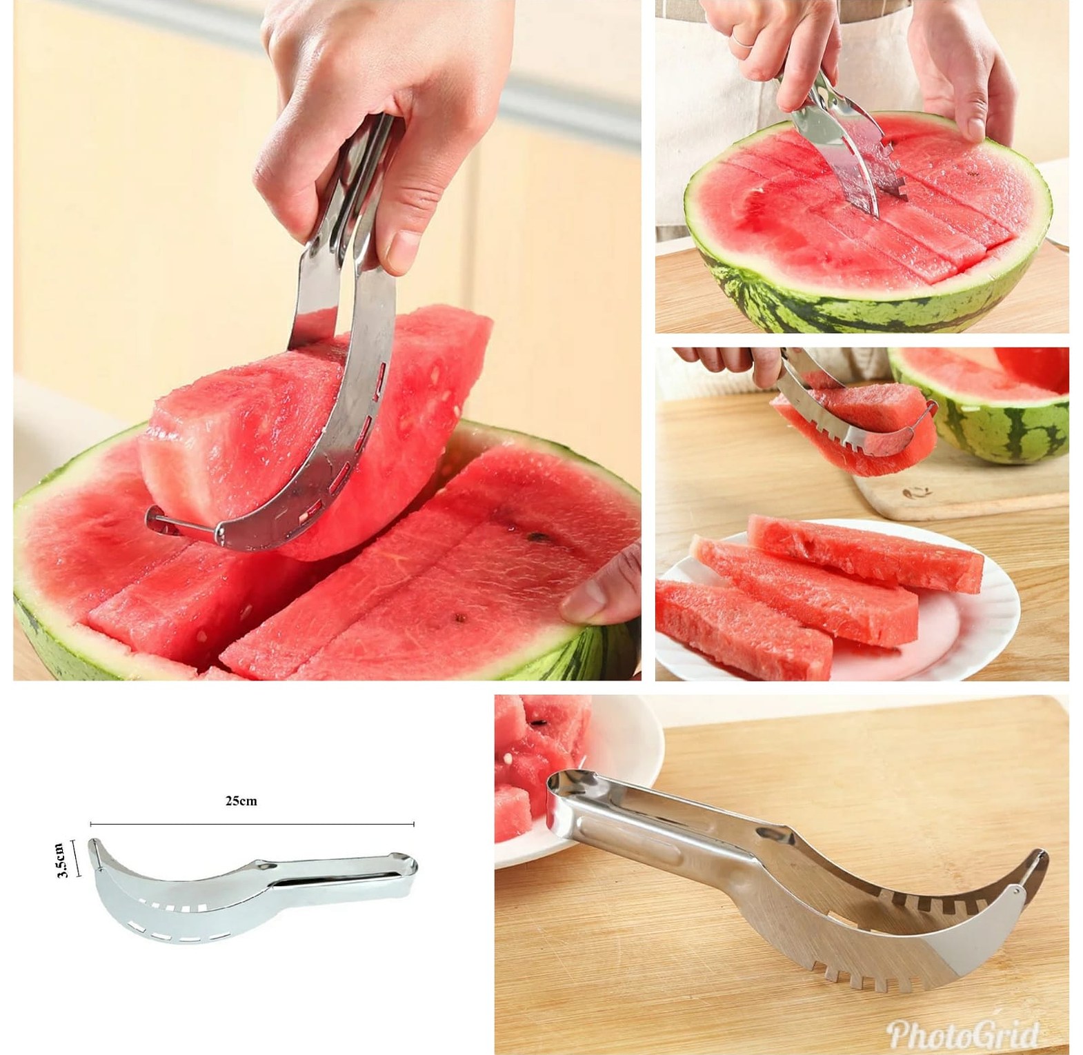 Stainless Steel Melon Cutter image