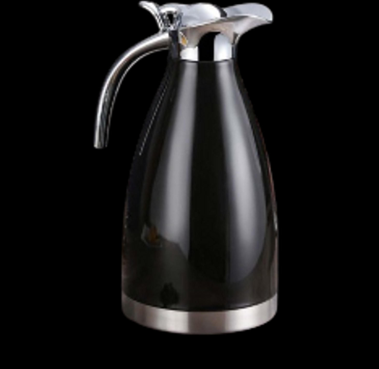 Vacuum Thermos Jp  Flask  Black  image