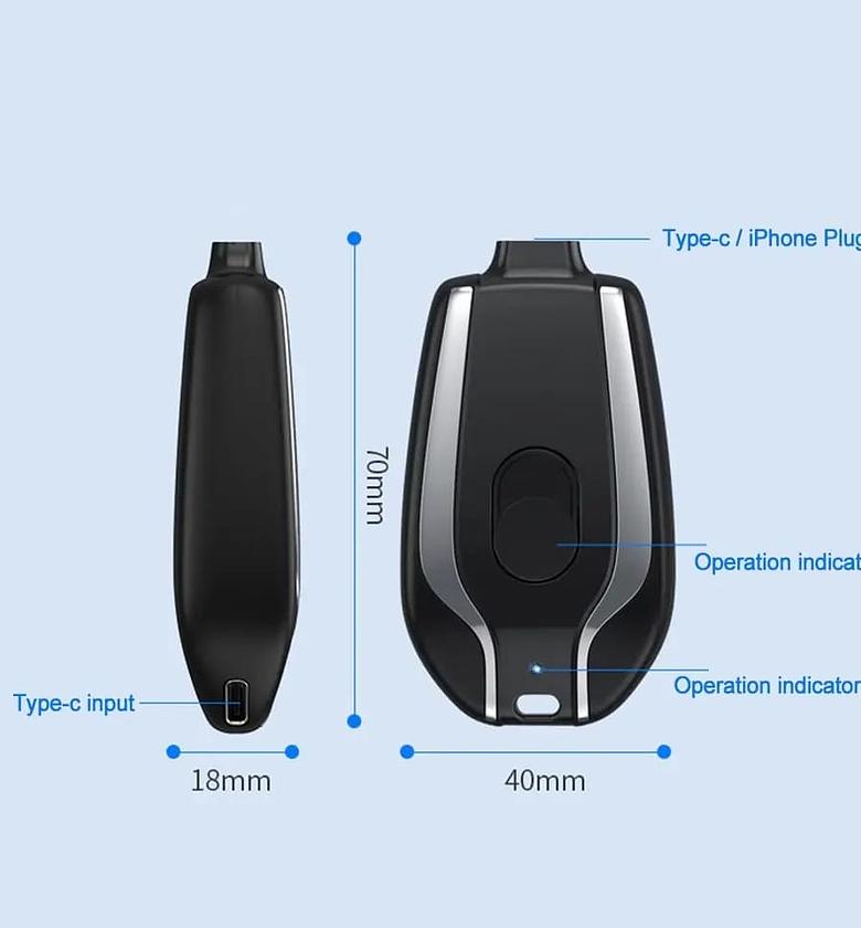 Mini emergency charging bag mobile power 1500mah image