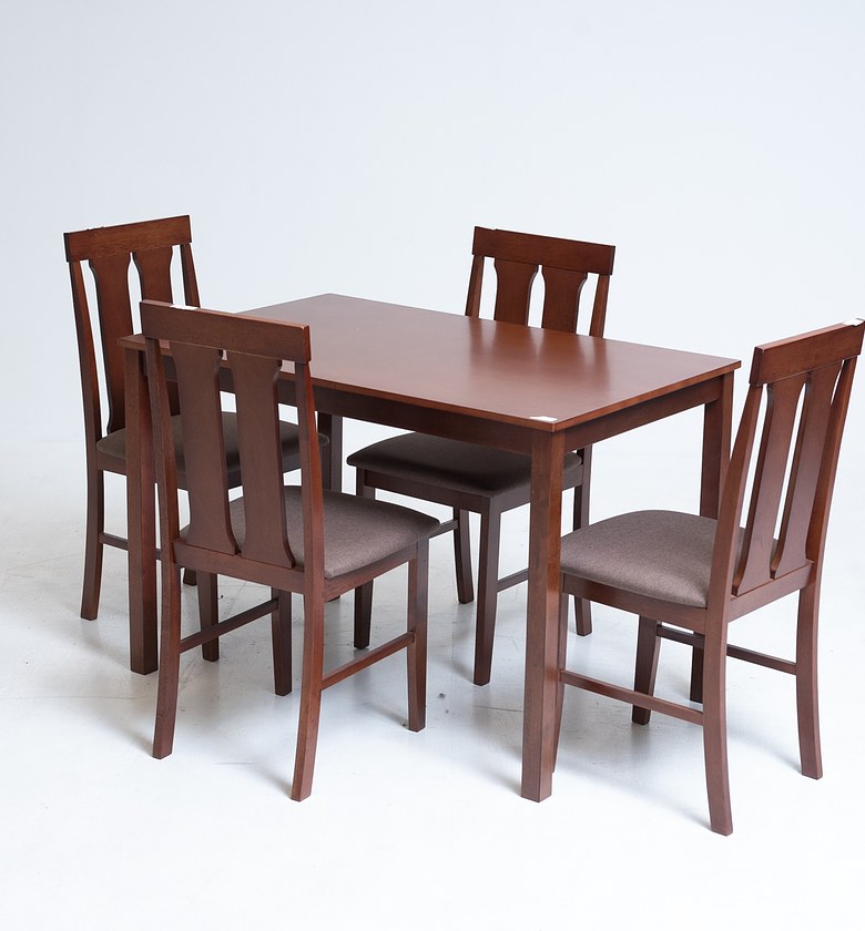 TABLE DINNING + 4 CHAIRS  image