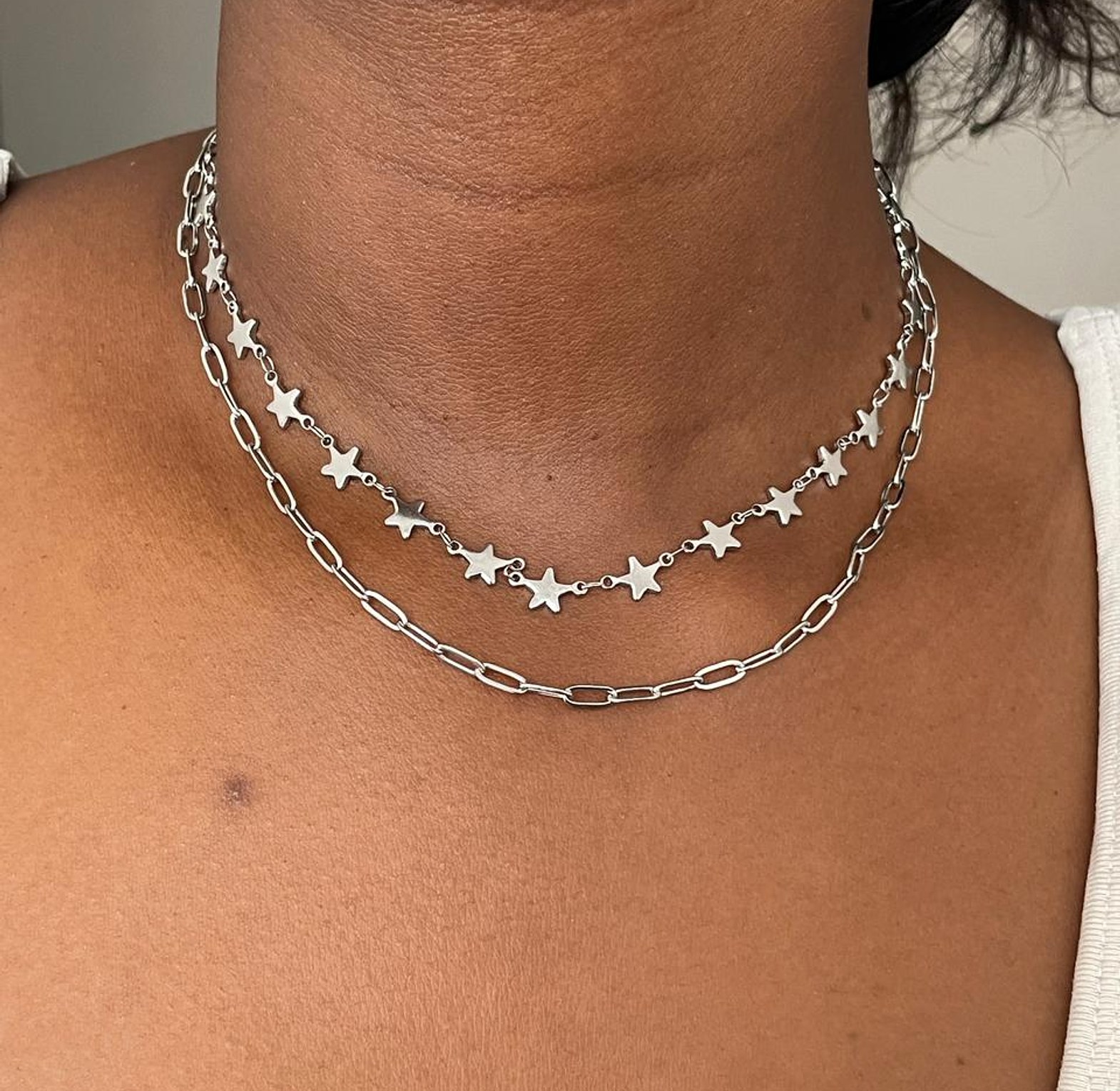 Celestial Charm Layered Necklace image