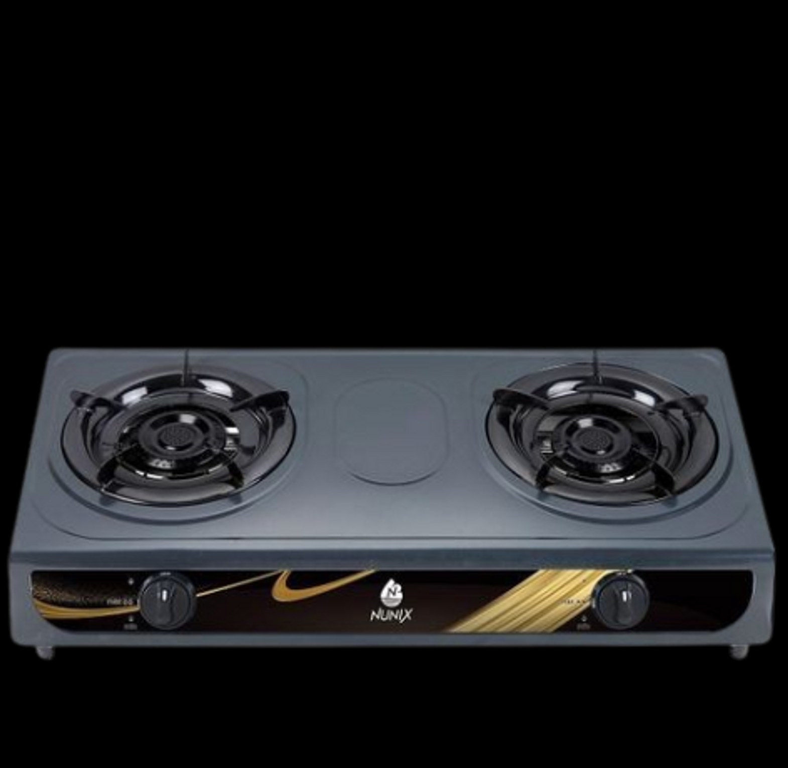 Nunix Table Top Gas Cooker 2 Burner image
