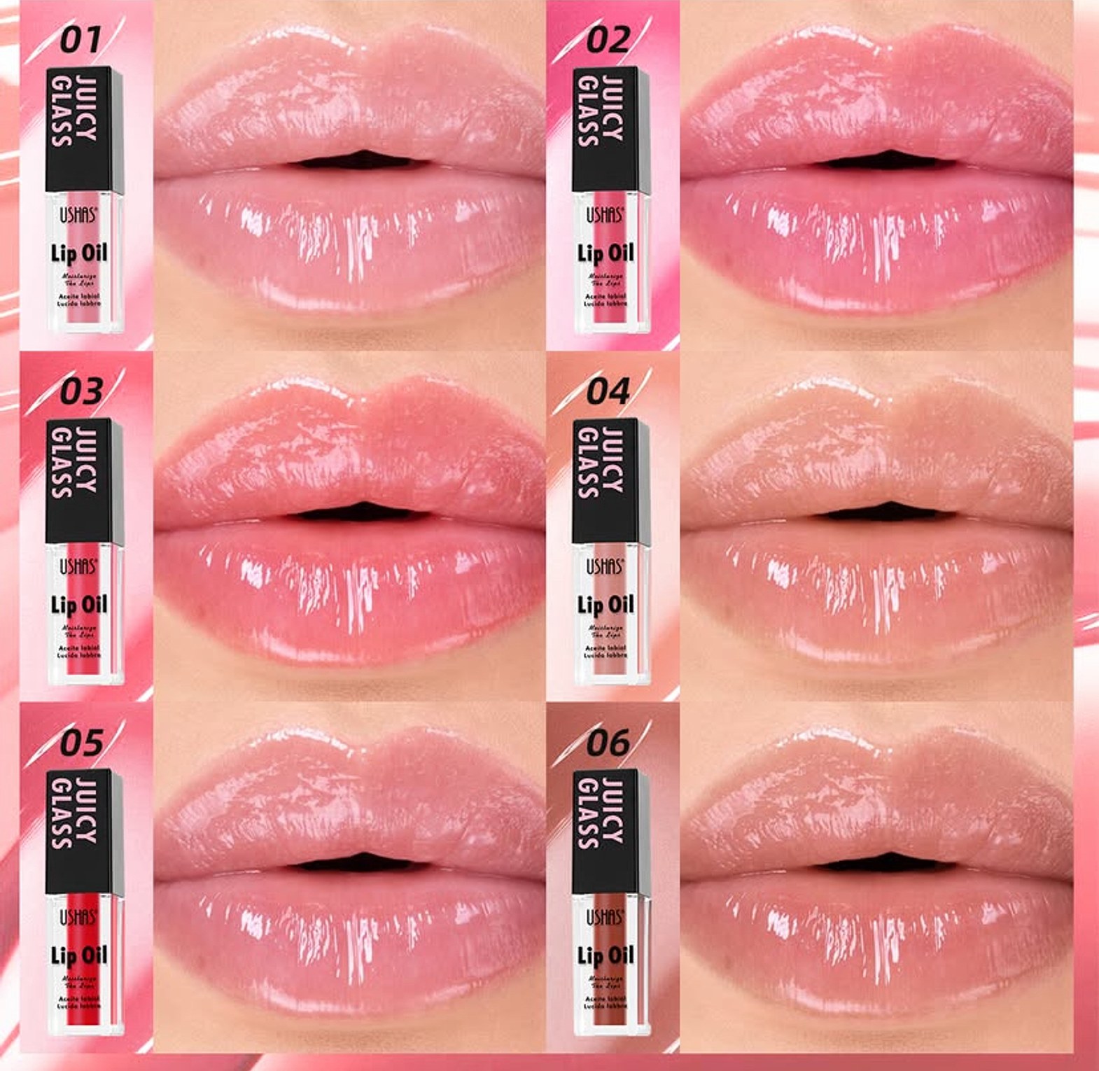 Tinted lip oils  image