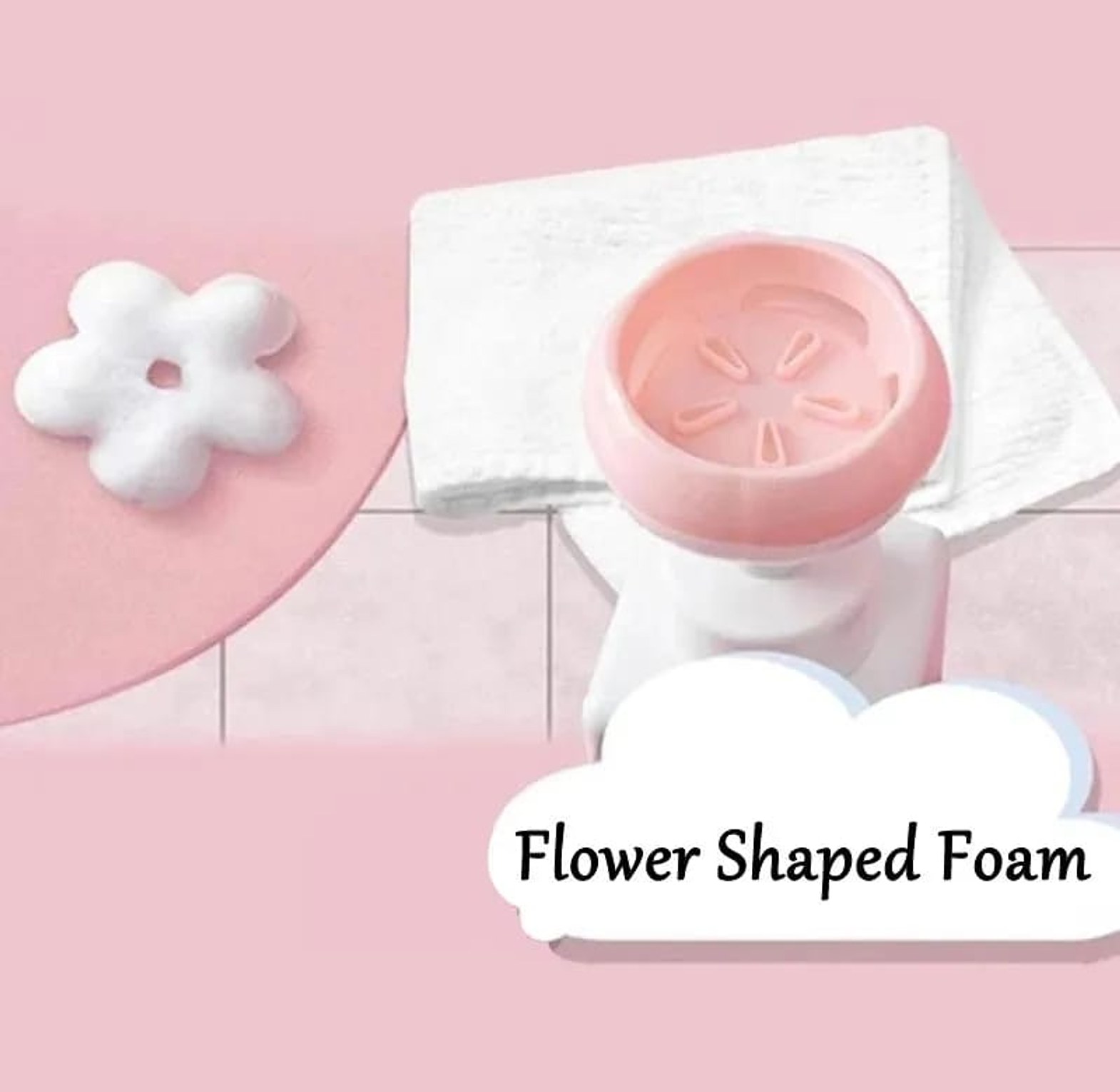 Foam Flower Hand Soap Dispenser image