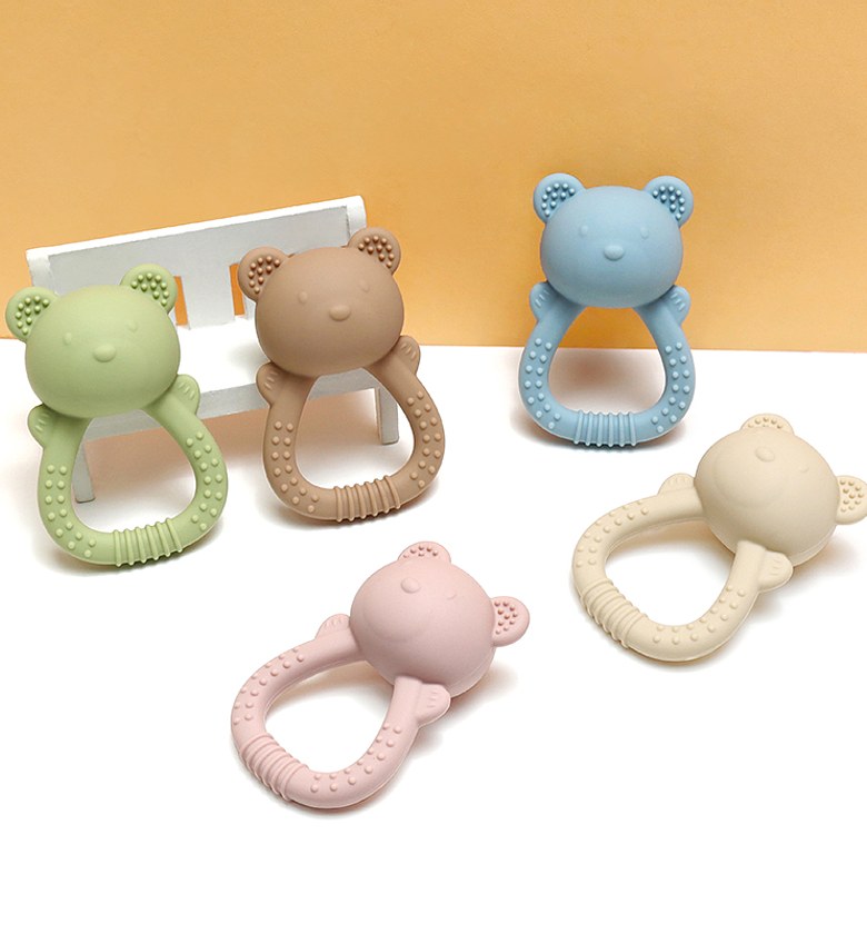 Cubby Silicone Baby Rattle Teether image