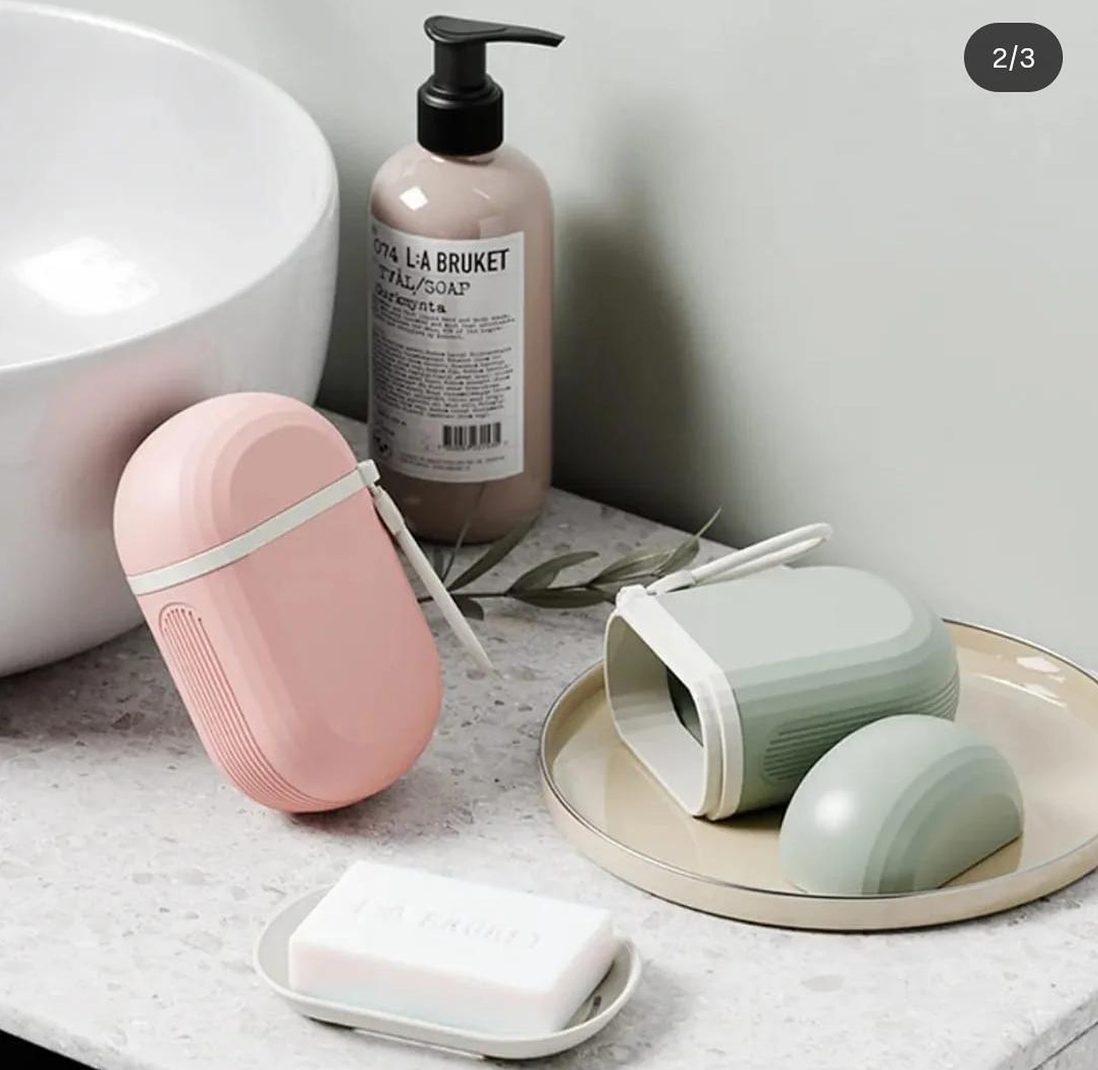 Travel soap holders image