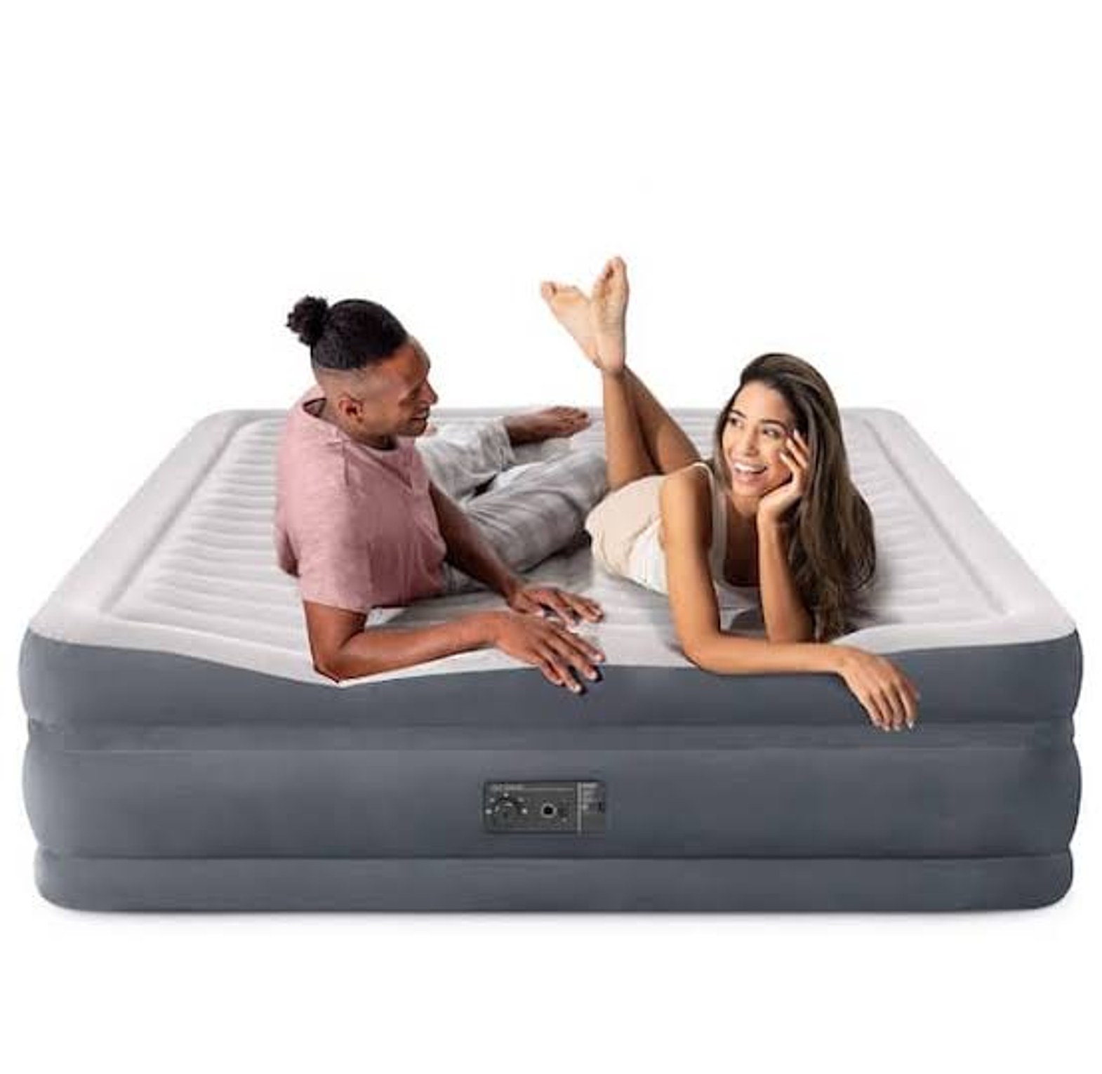 AIRMATTRESS. Heavy Duty Portable Inflatable Mattress With Free Pump image