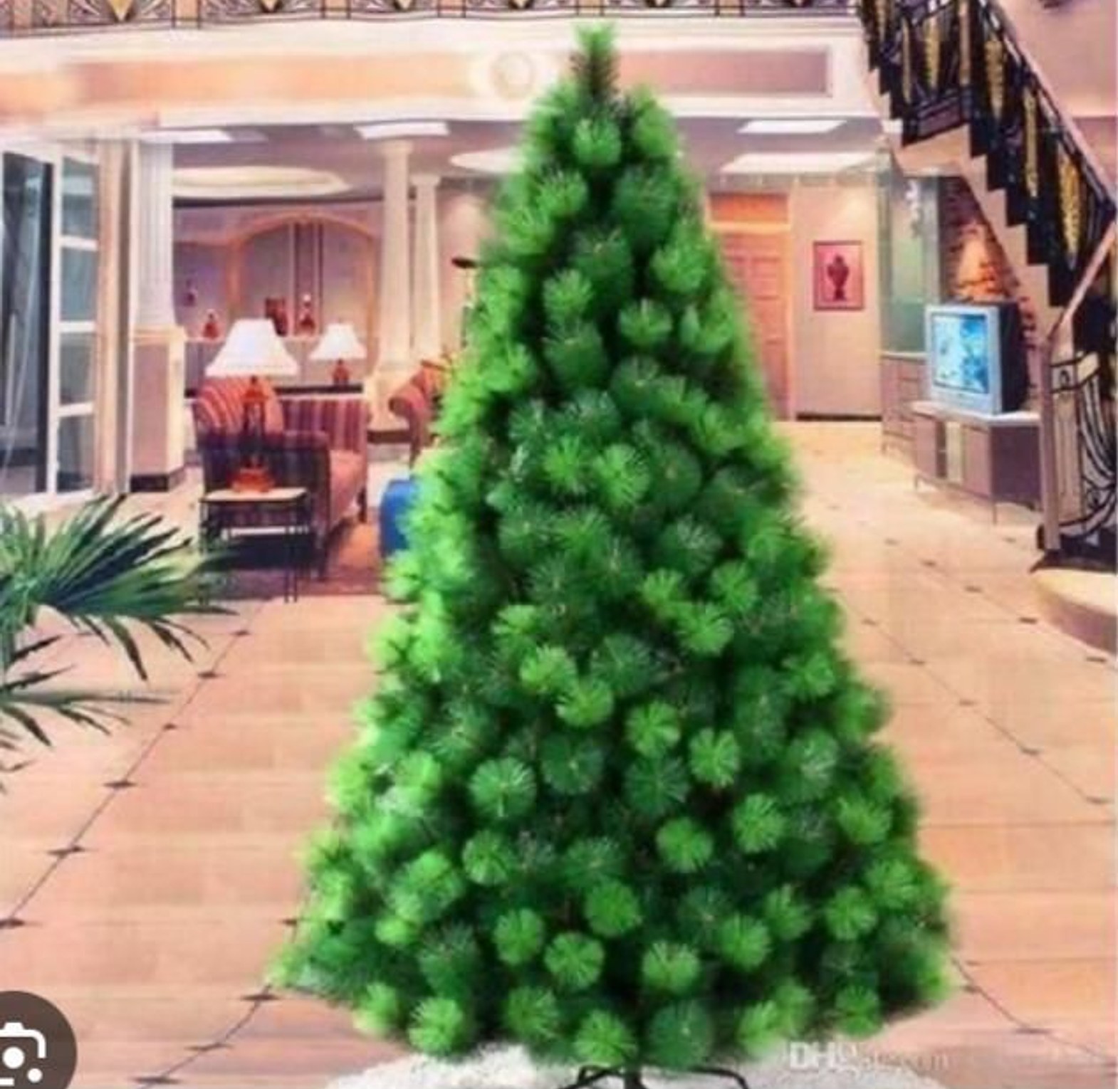 Pine-Shaped Christmas Tree – Strong, Durable & Elegant Holiday Decor . 5ft , 6ft , 7ft , 8ft image