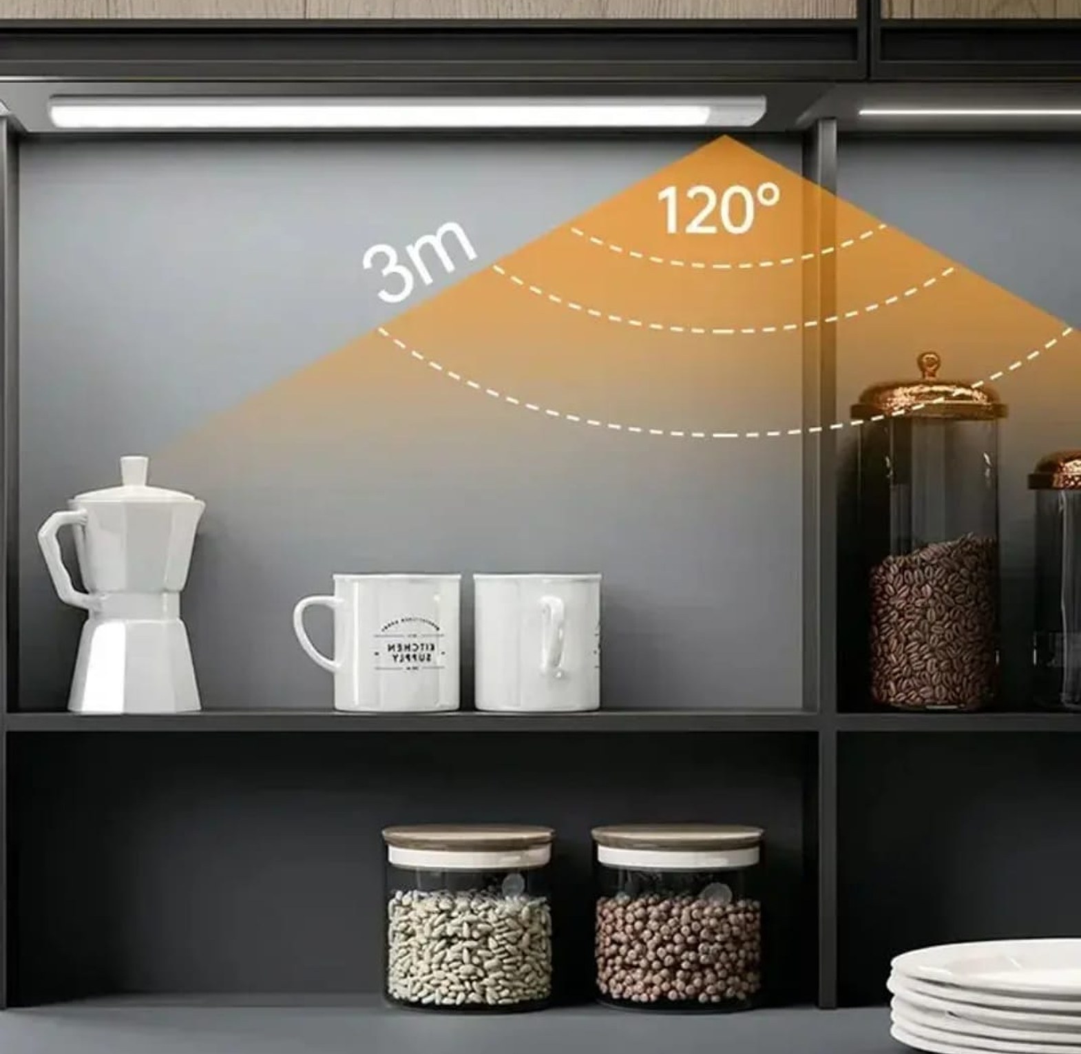 Intelligent Motion Sensor Cabinet Light image