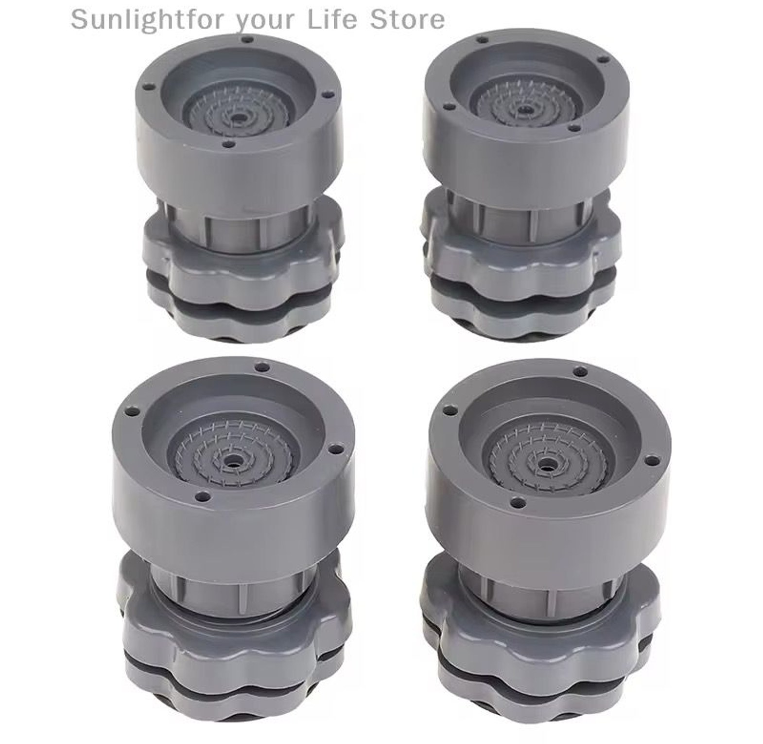Heavy Duty Adjustable Height Anti-Vibration Pads image