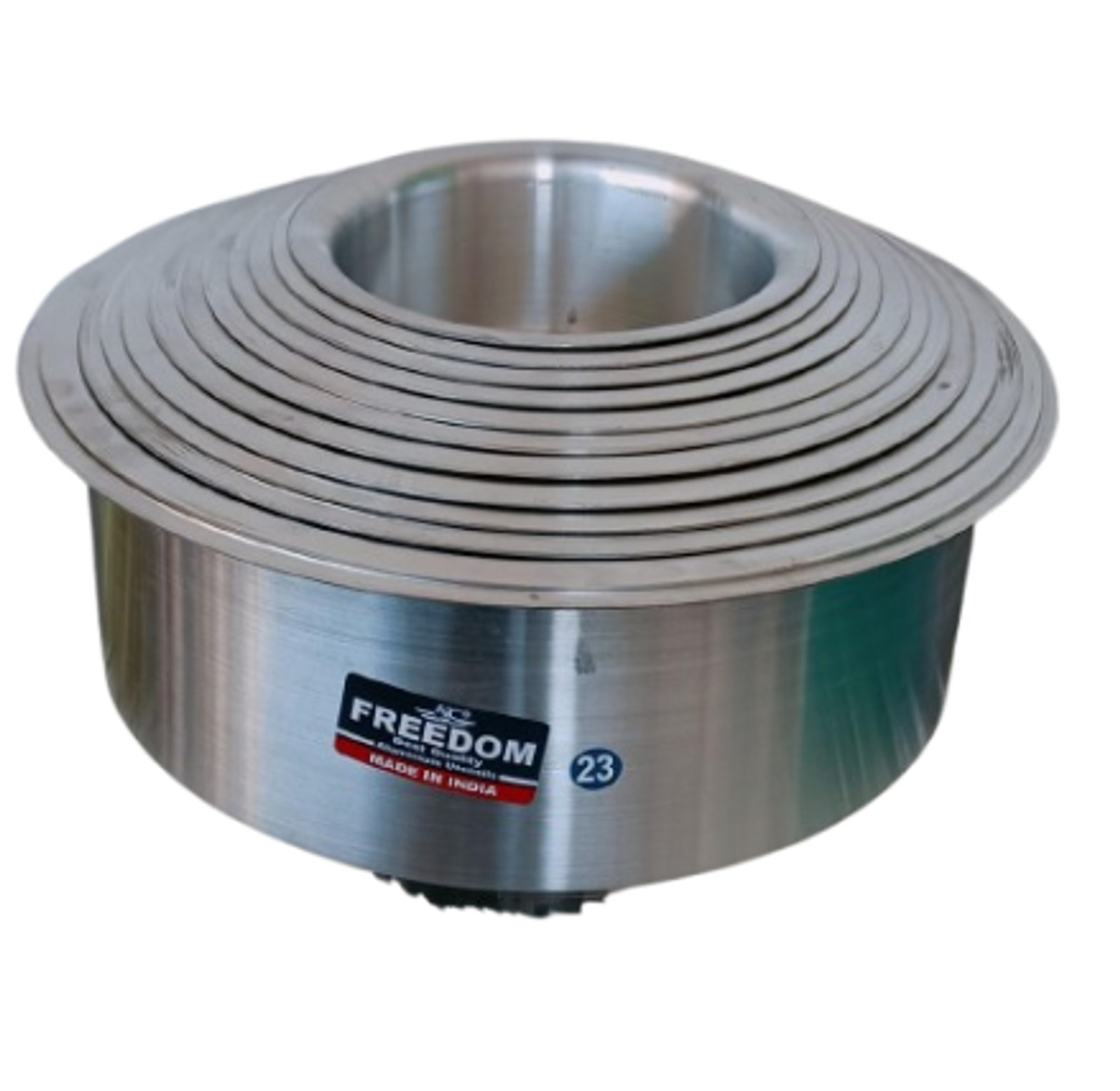 12 Pcs Aluminum Sufurias Without Lids image
