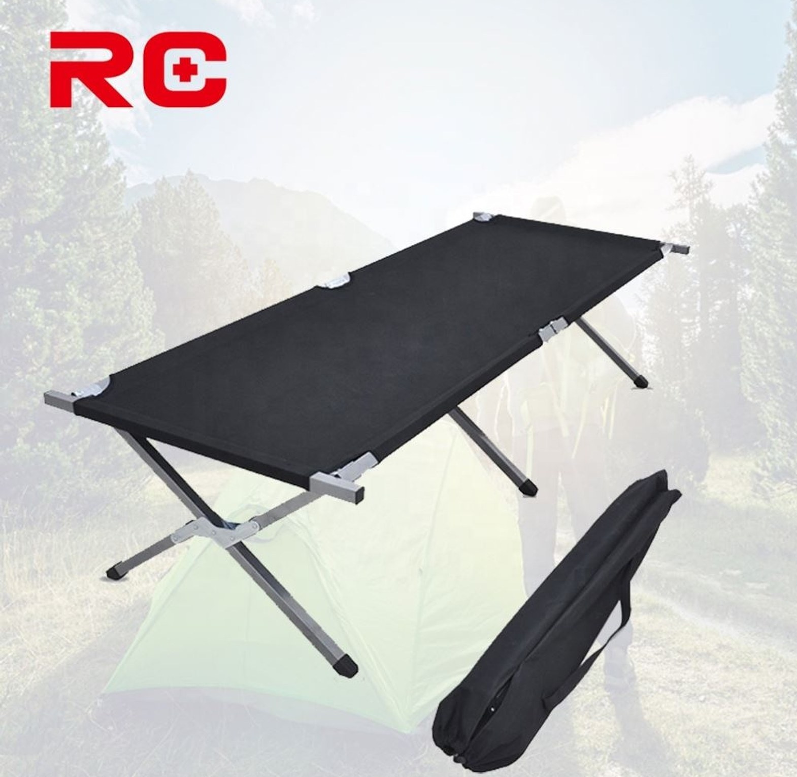 Foldable Camping Bed Can Hold Upto 180kgs  image