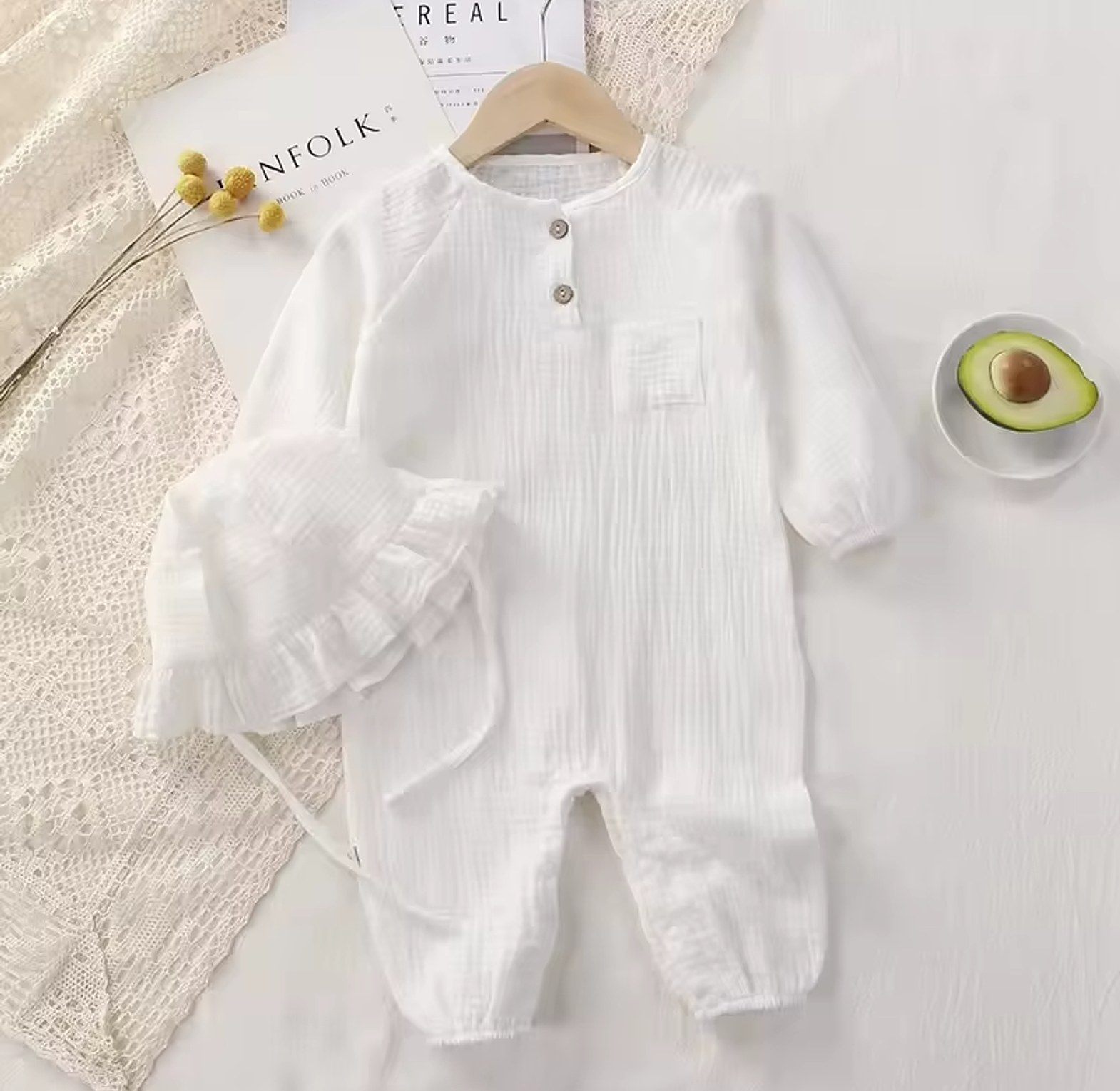 Muslin Breeze Romper Set image