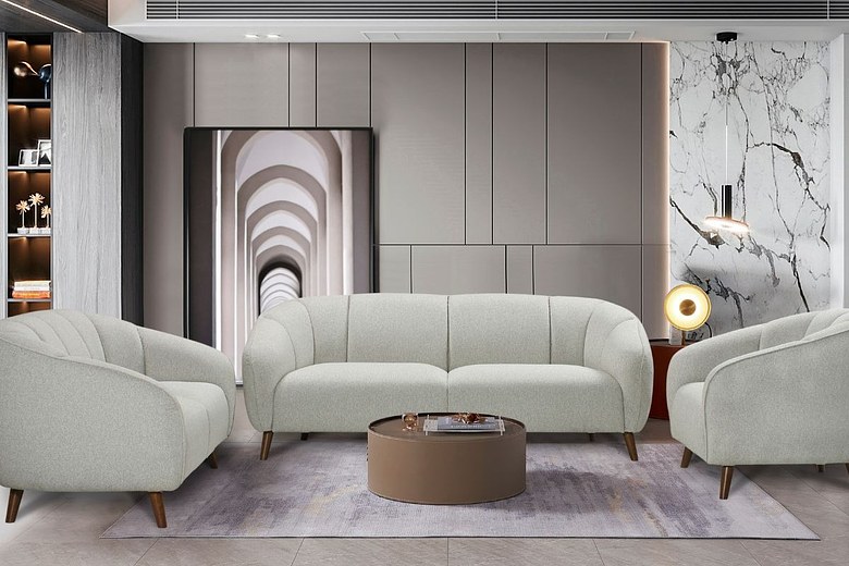 ALICE 6 Seater Fabric Sofa image