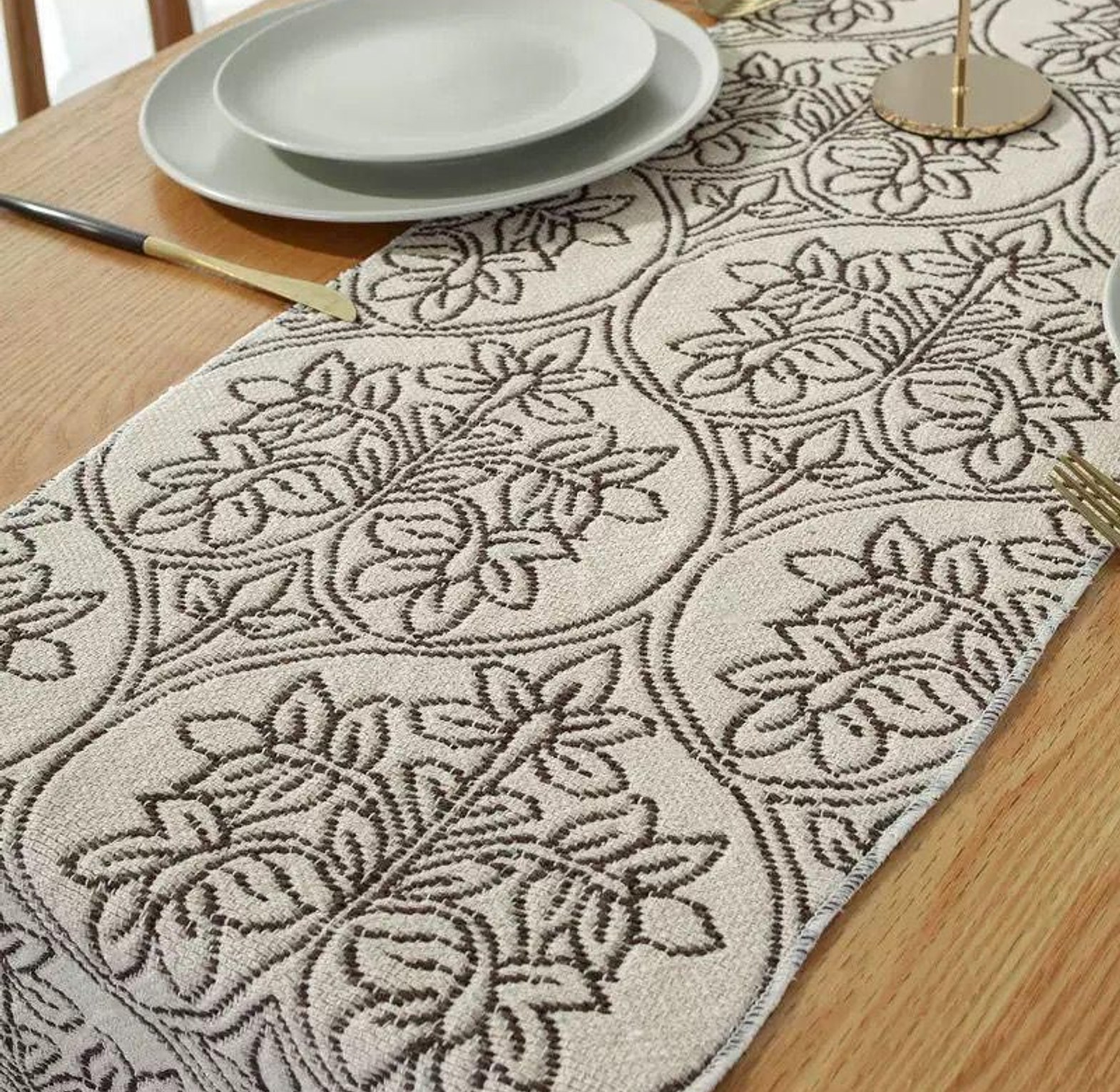 Premium Table Runner Elegant Dining Finish image