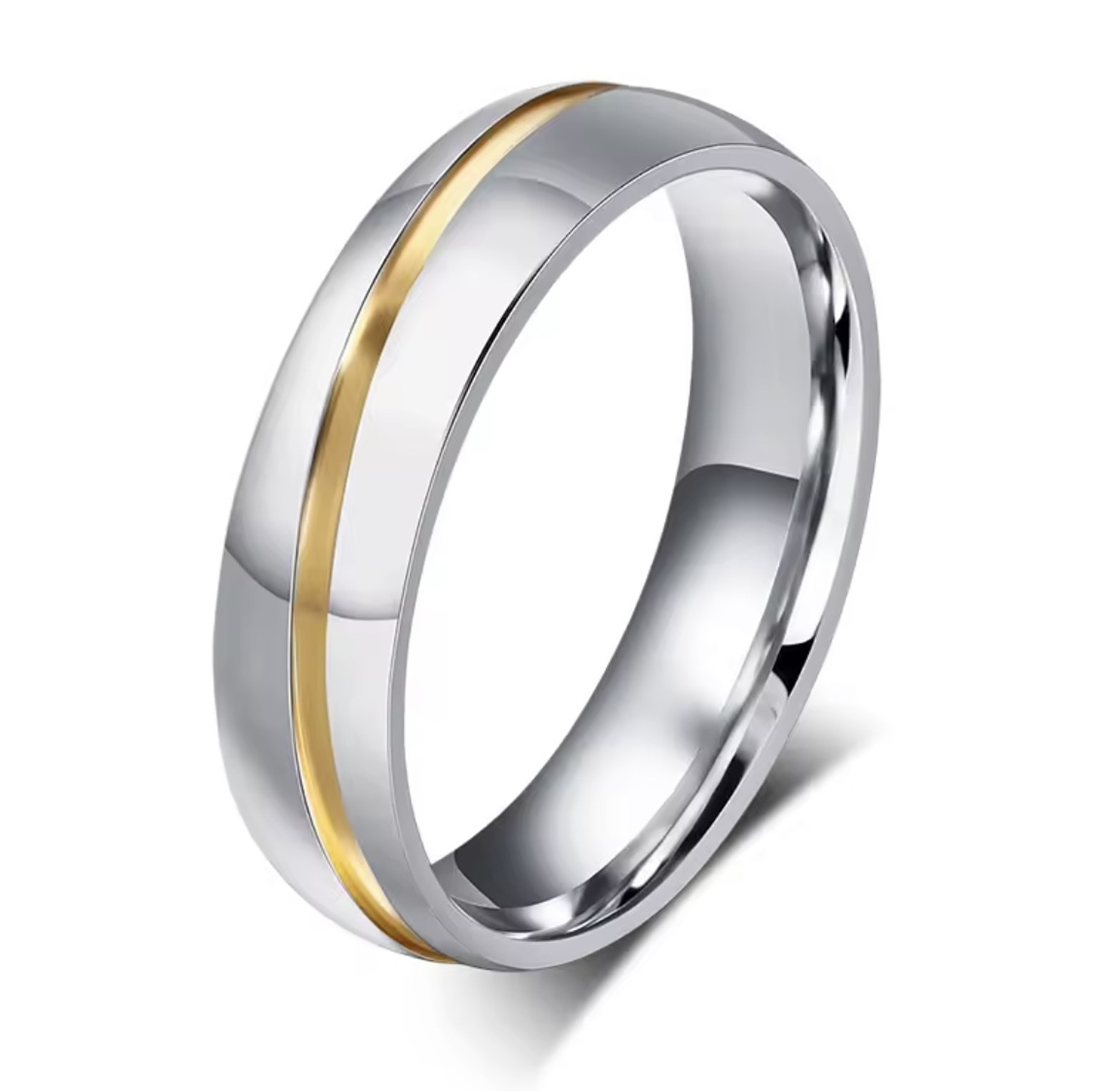 Eternal Bond Engravable Steel Band Set image