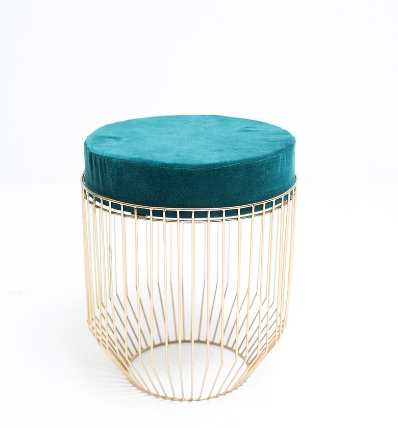 STOOL WITH CUSHION MATIE  image