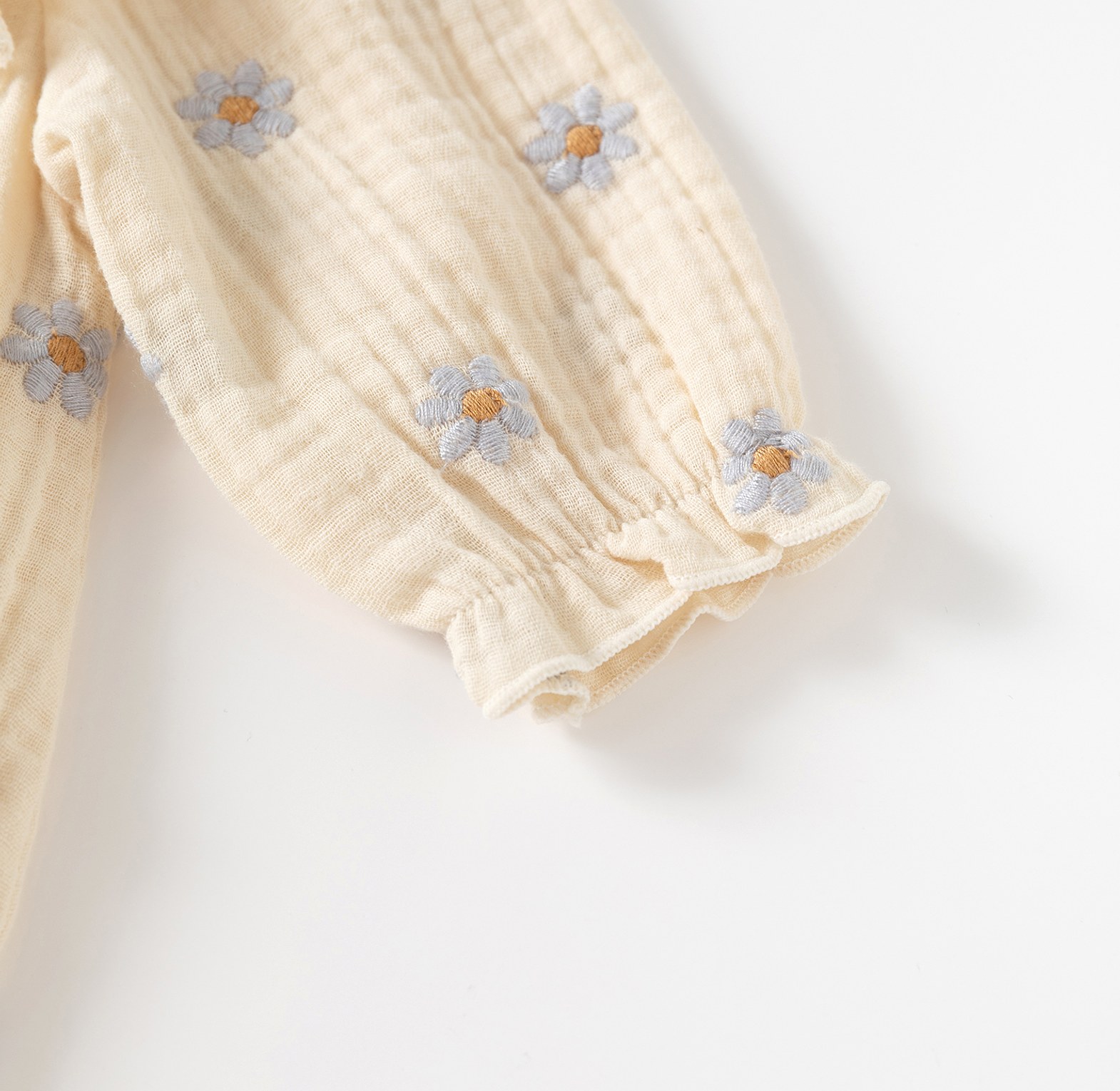 Daisy Whisper Muslin Romper image