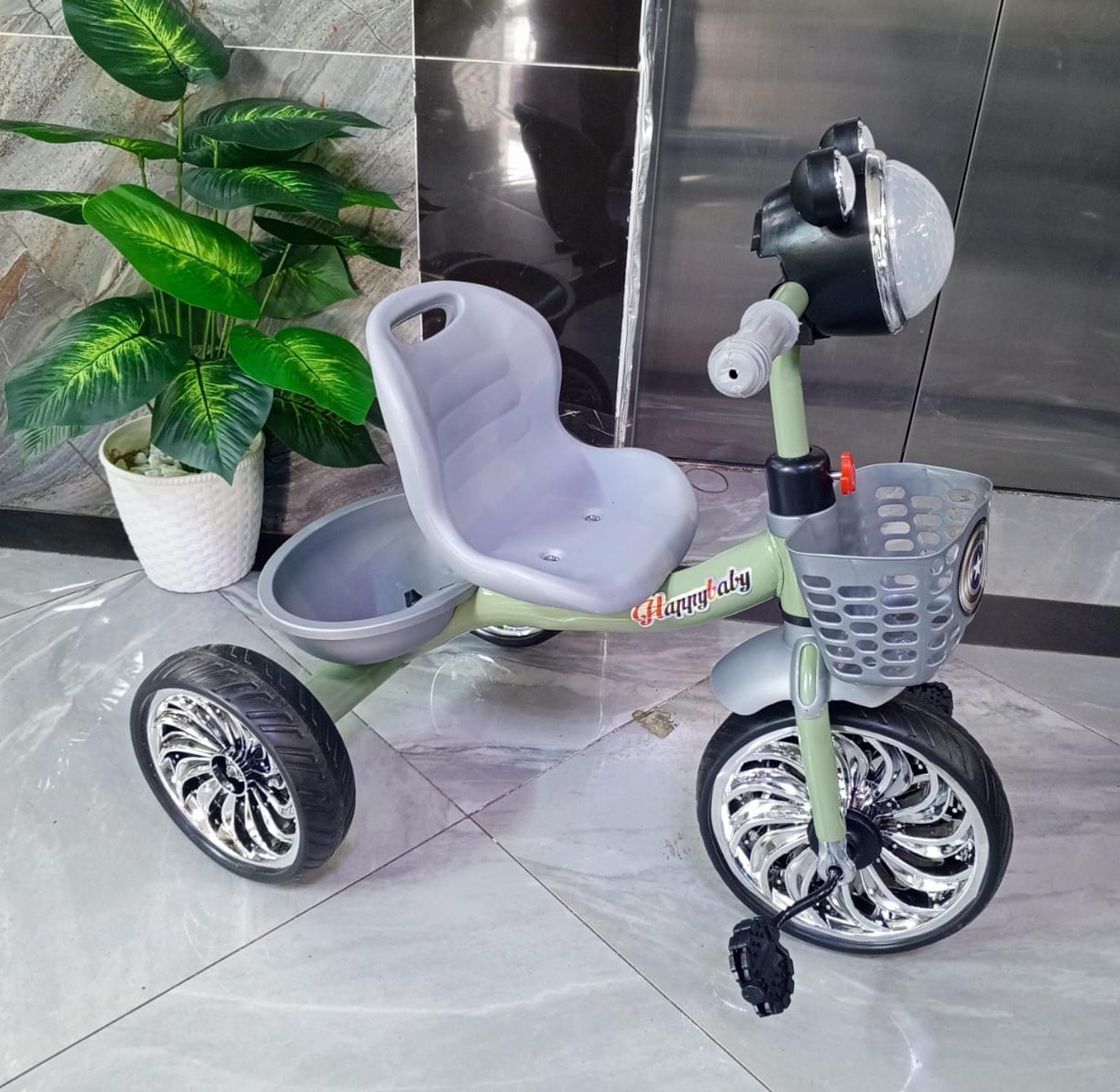 Tricycle With Melody For  Kids' Tricycles kids bike Affordable Yet Very Good Quality. IDEAL  GIFT image
