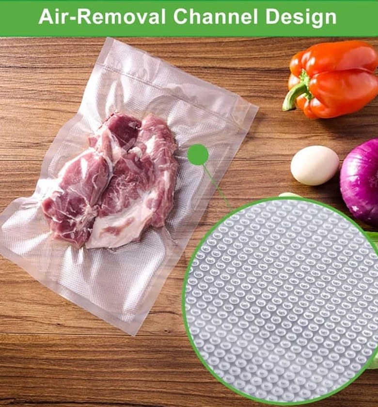 100 Piece Vacuum Packaging Bags,Vacuum Seal Bags image