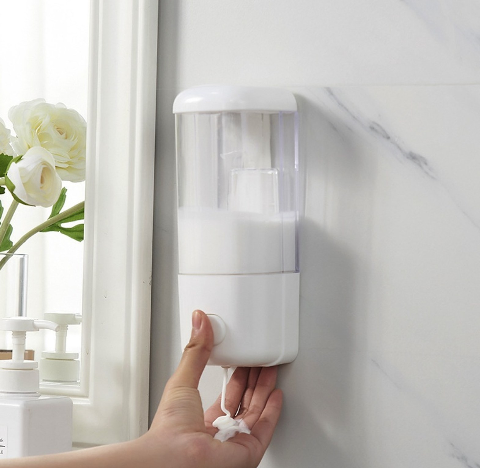 Wall-Mounted 500ML Soap Dispenser image