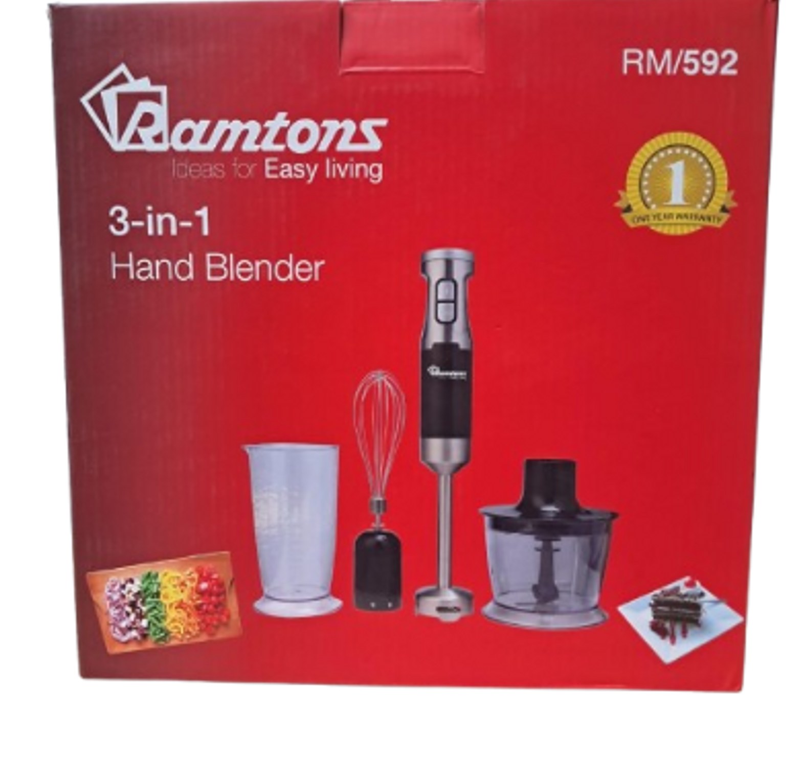 Ramtons 3-in-1 Hand Blender- RM/592  image