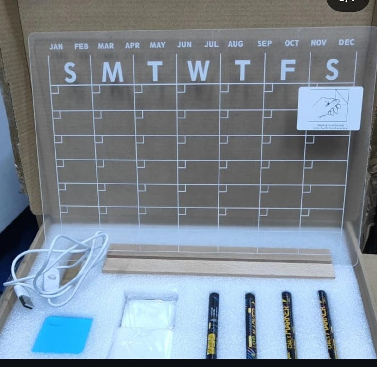 33 by 23cm Office/Home desktop planner image