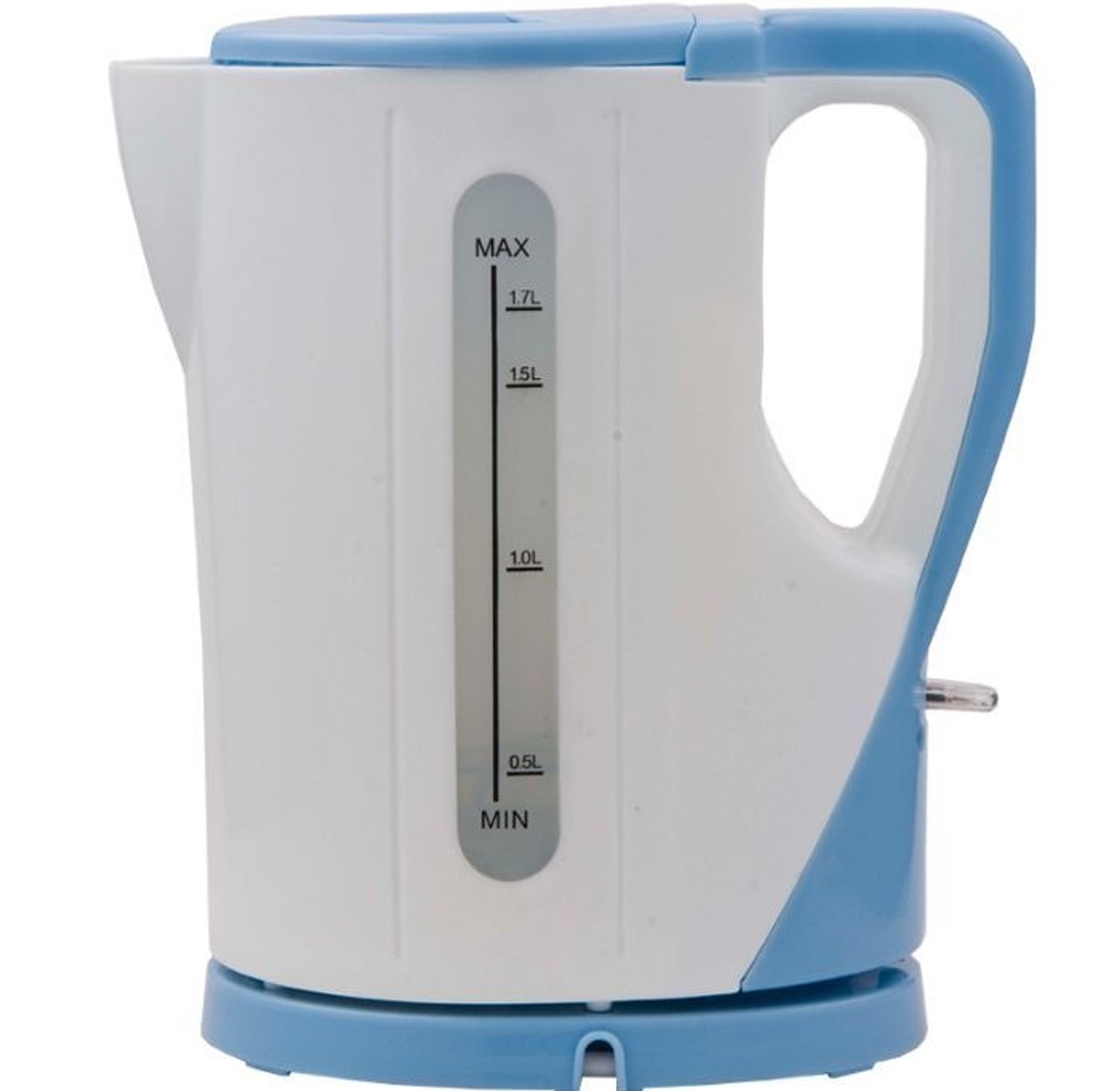 Ramtons RM/325- Cordless Kettle Aqua 1.7 Lts - White & Blue image