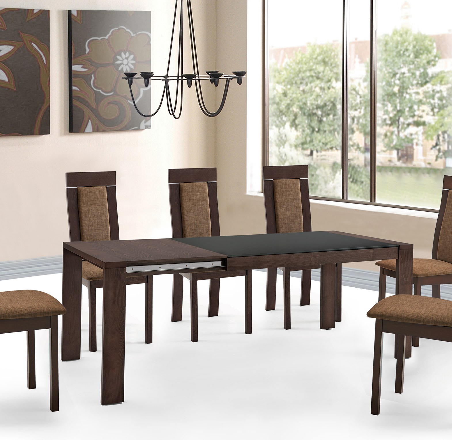 DINING EXTENSIBLE TABLE   image