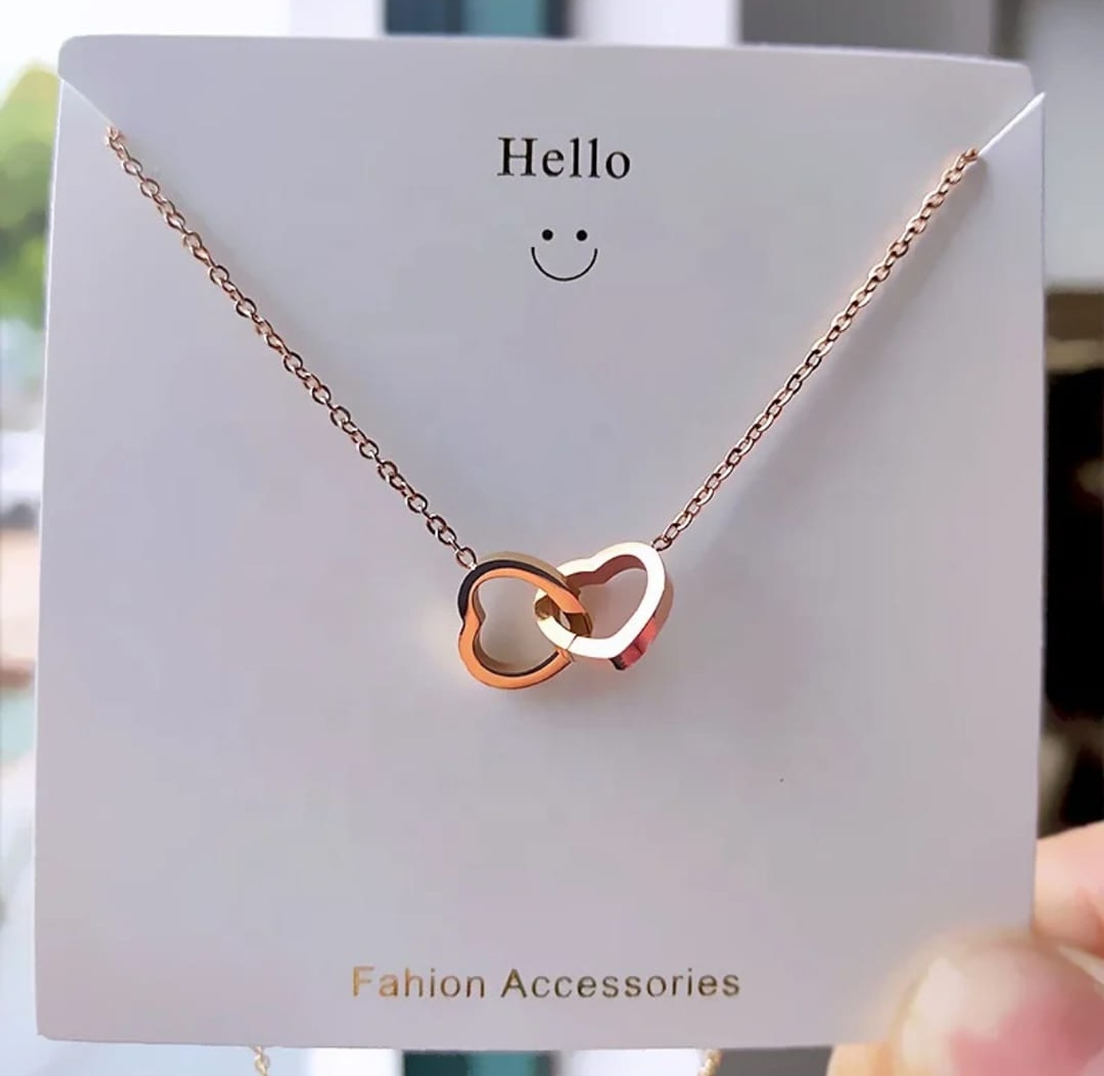 Rose Gold necklace image