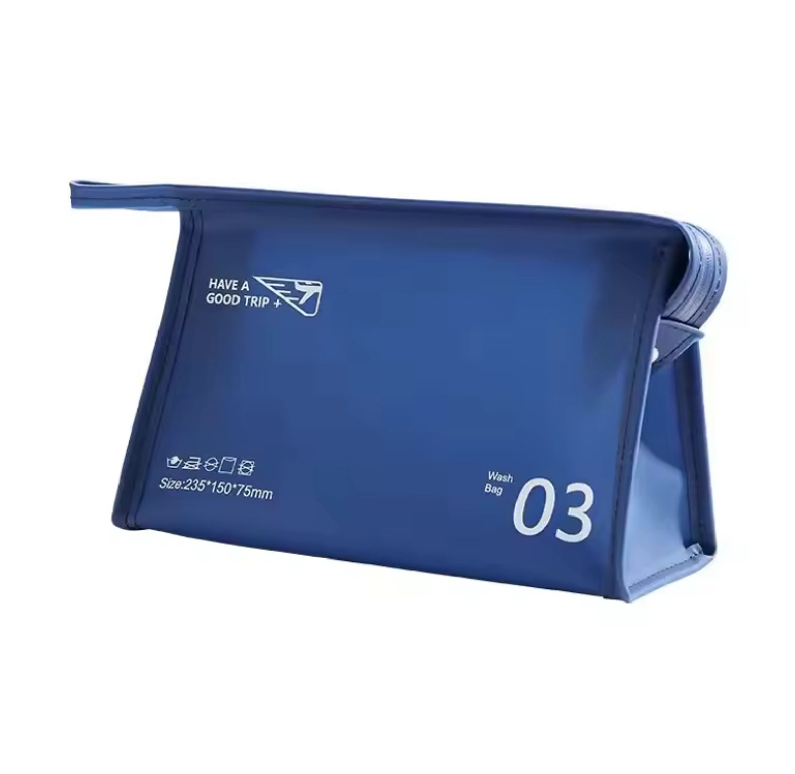 Colored waterproof jelly cosmetic bag  image