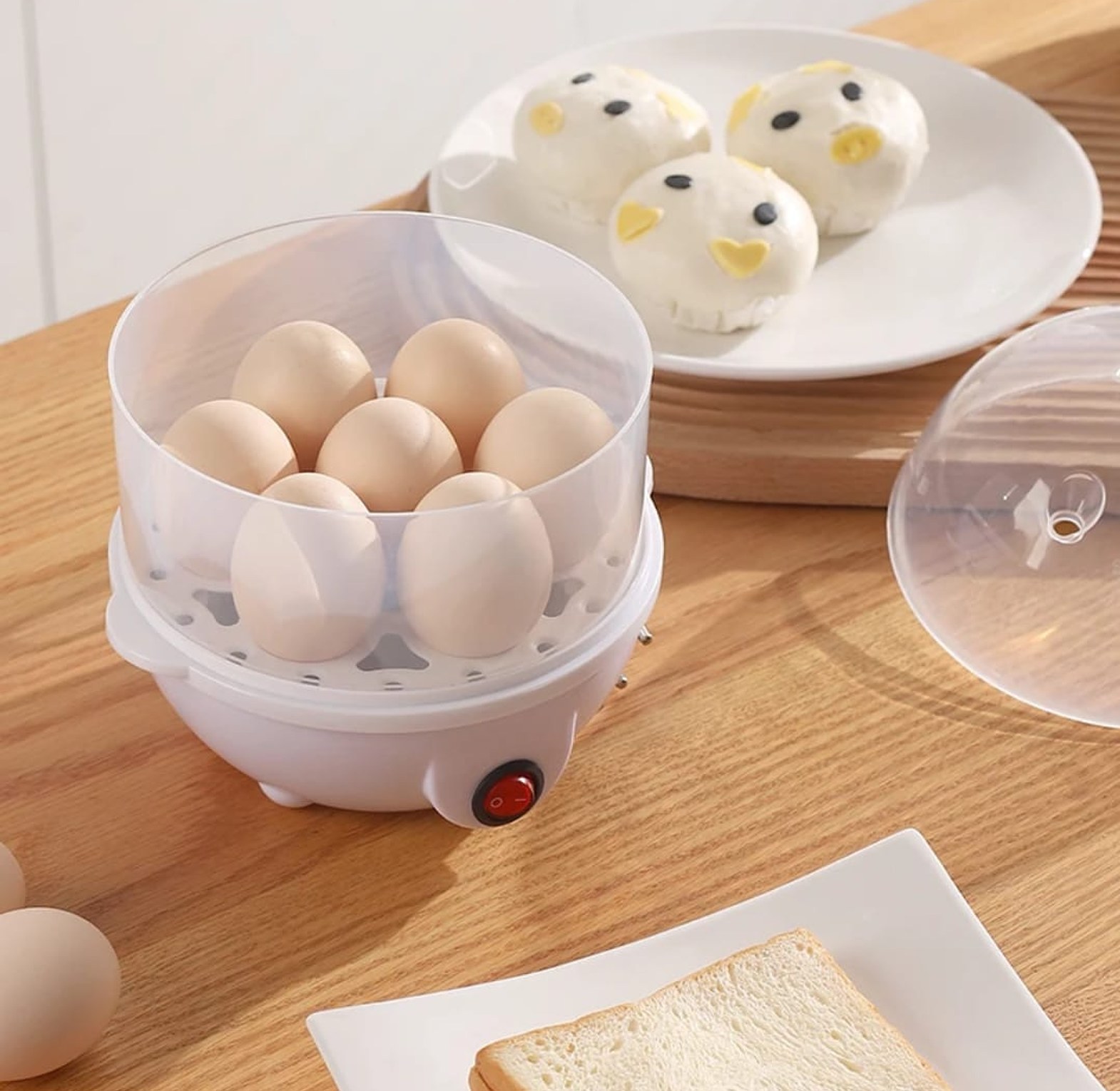 Automatic 7-Egg Egg Cooker image