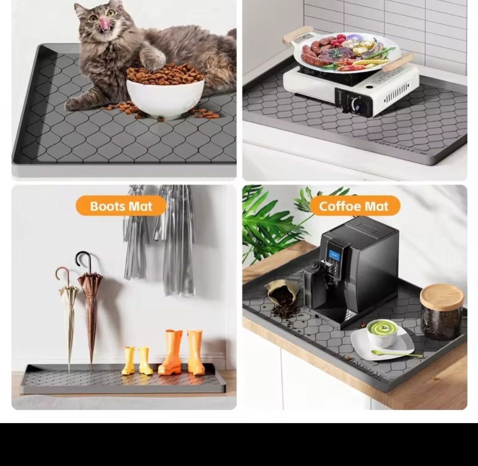 Waterproof,non-slip, under the sink mat image