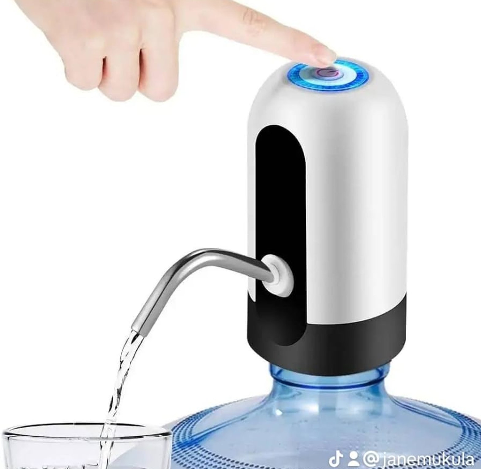 Electric Automatic Water Dispenser Pump - Rechargeable image