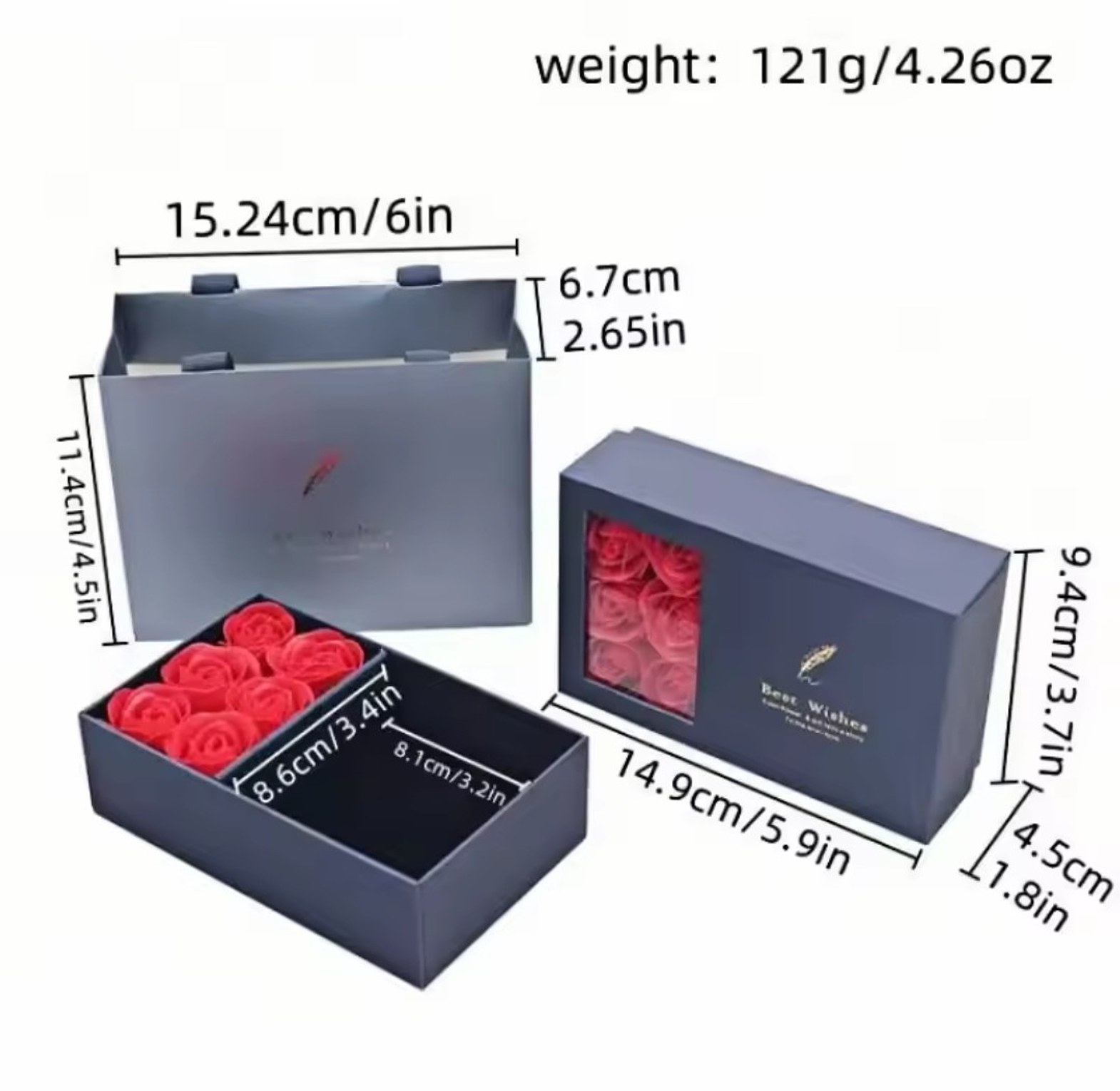 Eternal Rose Jewelry / Gift Box & Bag image