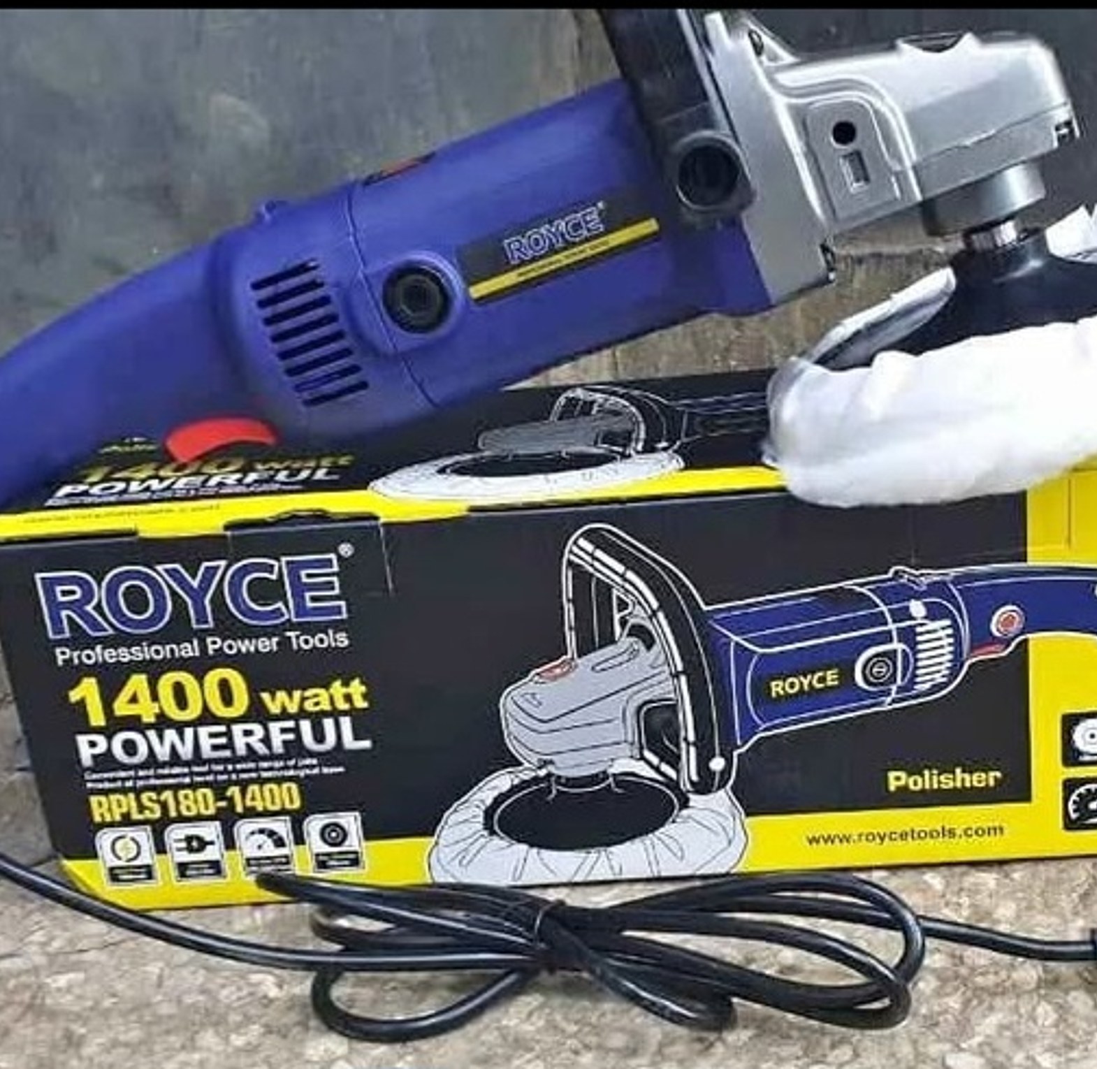 Buffing machine royce image