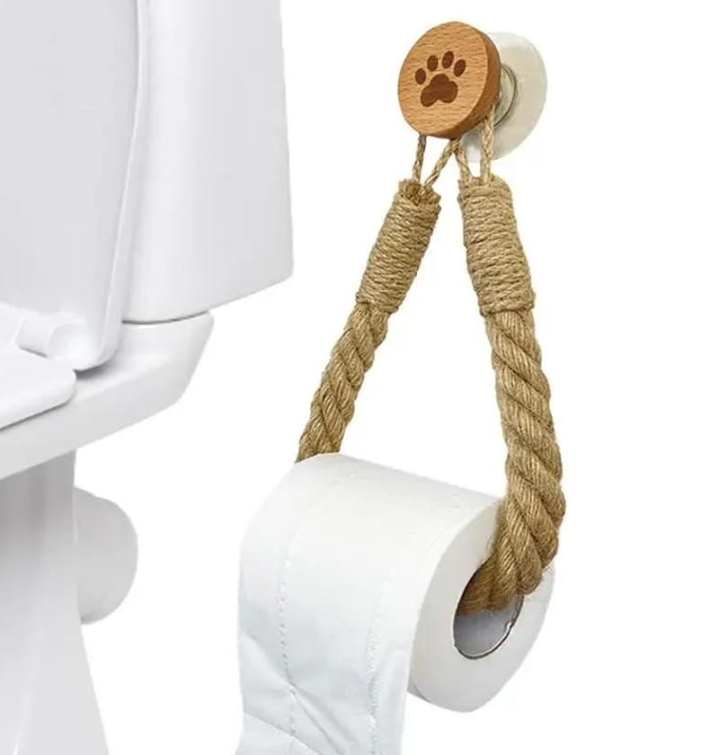 Hemp Rope Tissue Holder  image