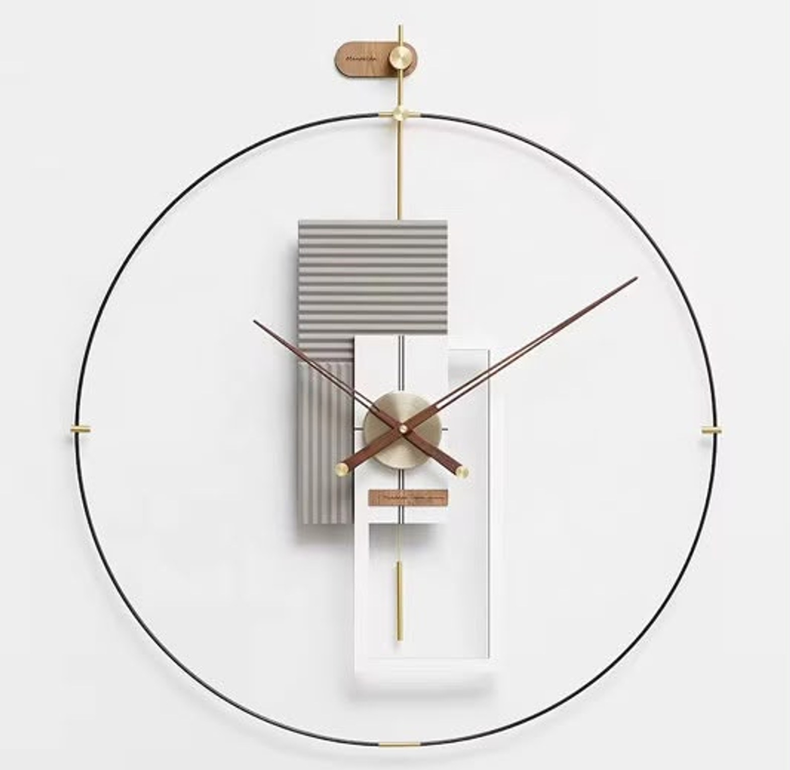 Minimalist Circle Wall Clock image