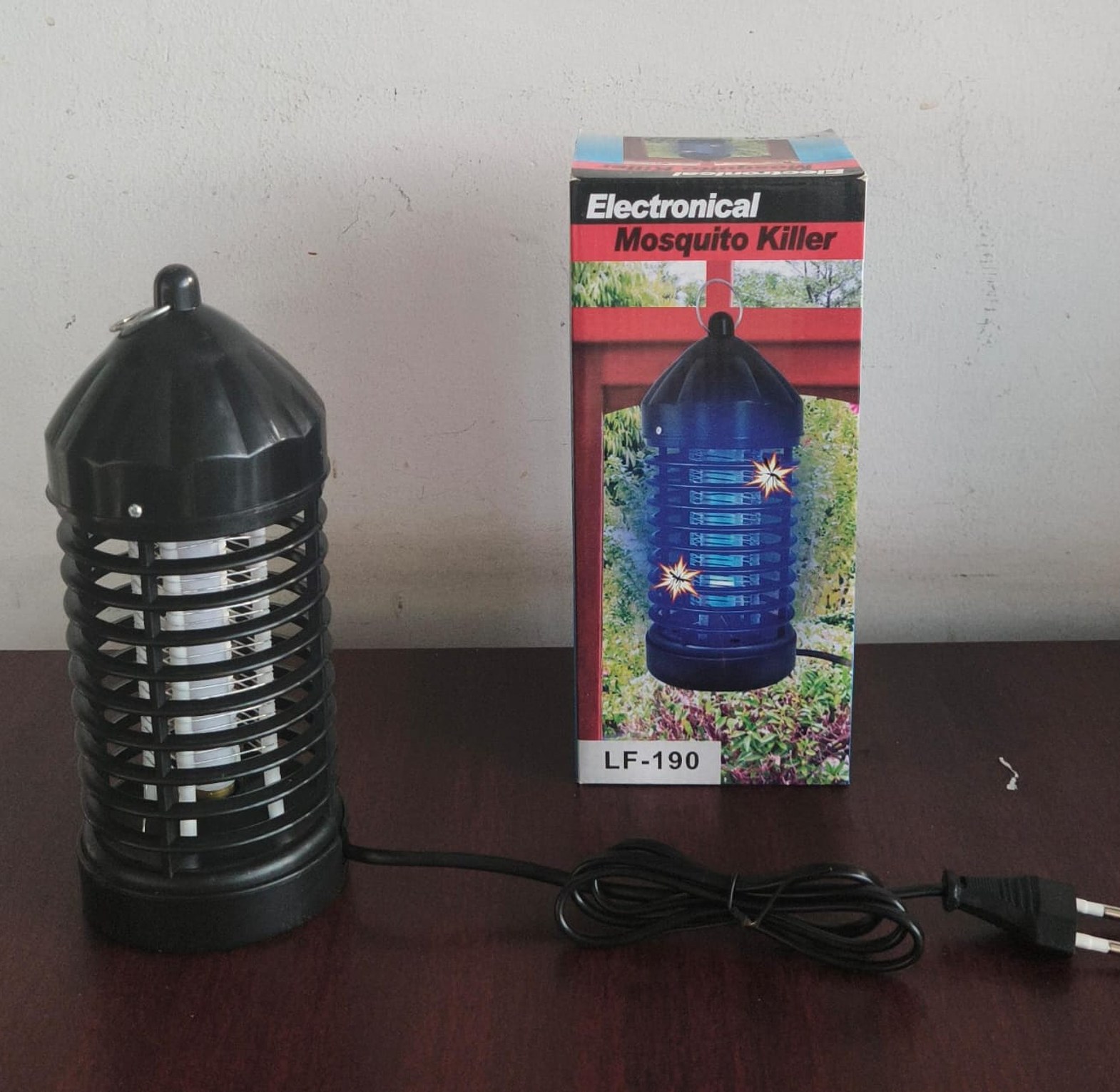 Electronic Mosquito Killer Lamp LF-190 Bug Zapper and Safe Insect Trap for Bedroom Home and Office image